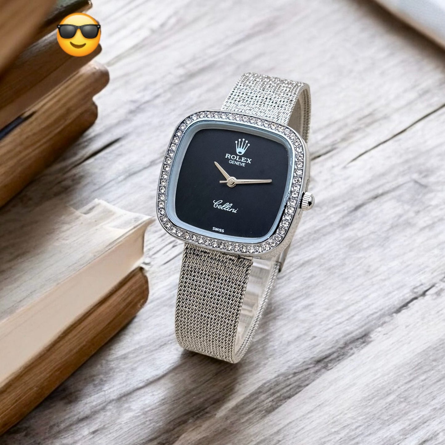 ✨ Luxury Rolex Cellini-Inspired Diamond Watch – Elegant & Timeless maurya watch