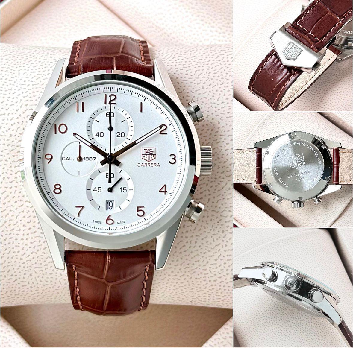 tag heuer carrera formal all chronograph working watch | tissot watch | maurya watch