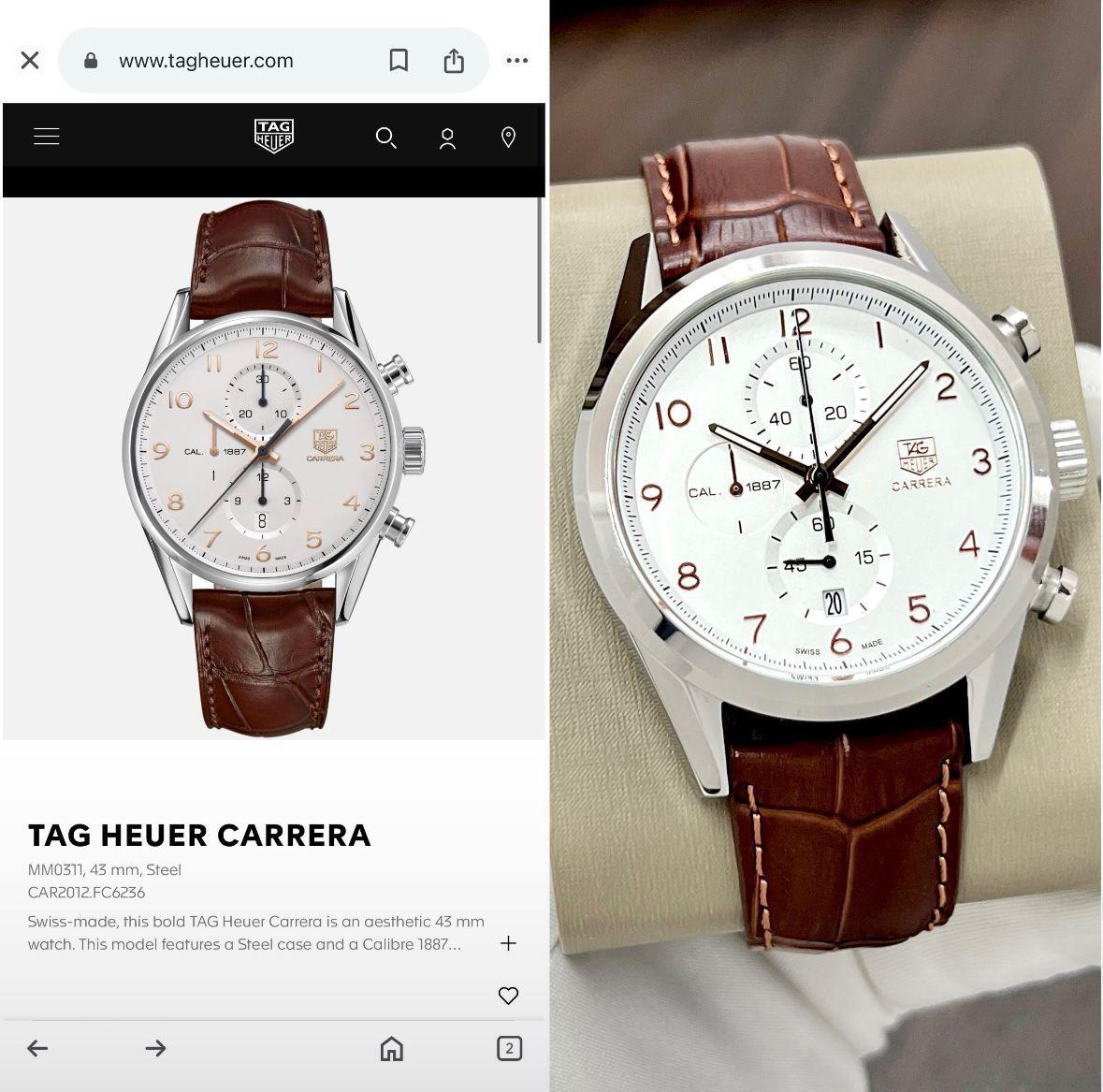 tag heuer carrera formal all chronograph working watch | tissot watch | maurya watch