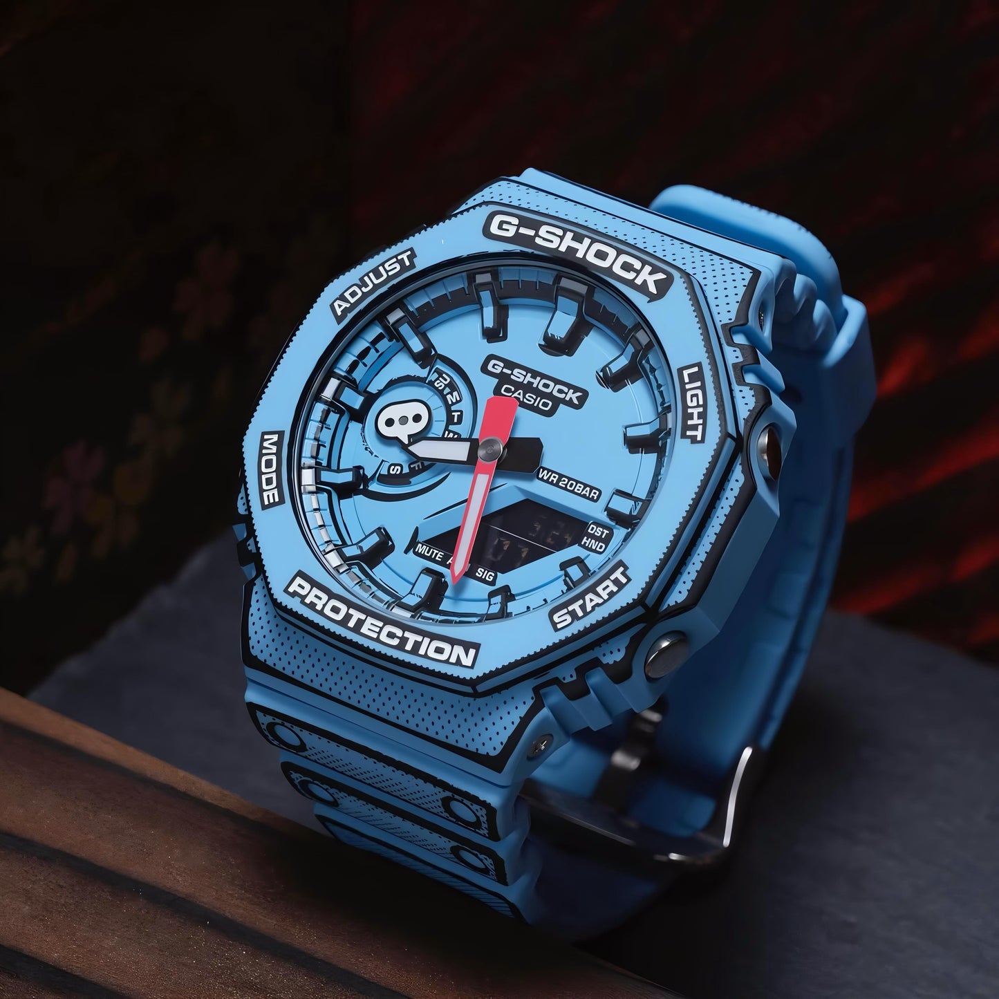 ✅ The G-Shock Manga Edition | GA-2100RW-1A | G-SHOCK ANALOG-DIGITAL 2100 Series - CASIO maurya watch