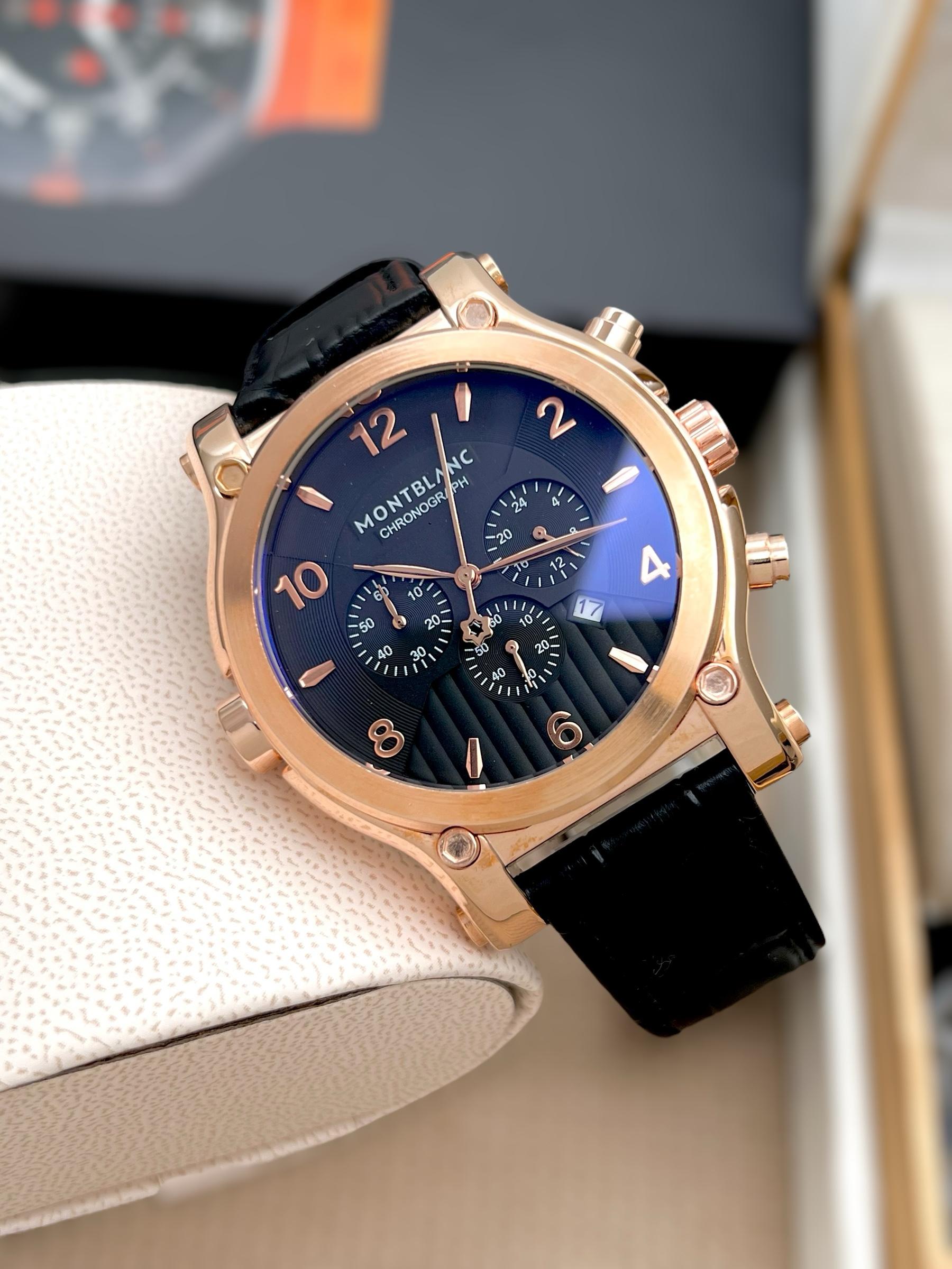 MONTBLANC  round dial wrist watch for men maurya watch