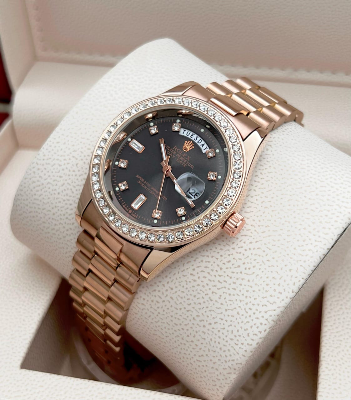 rolex men day&date in all colours for men maurya watch