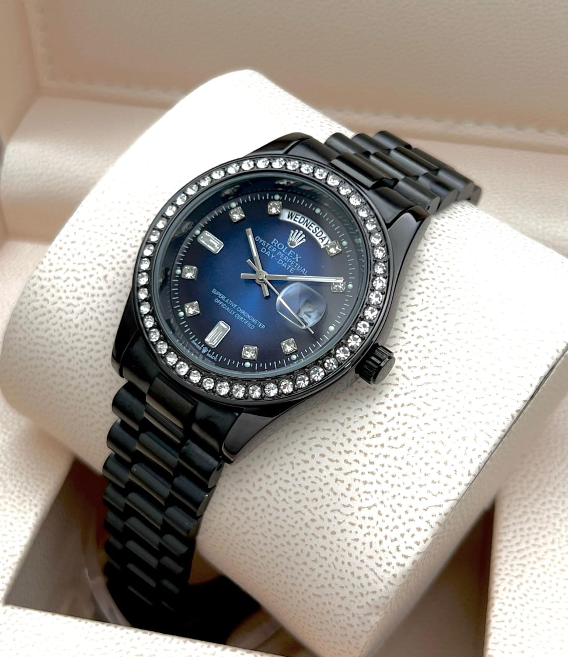 rolex men day&date in all colours for men maurya watch