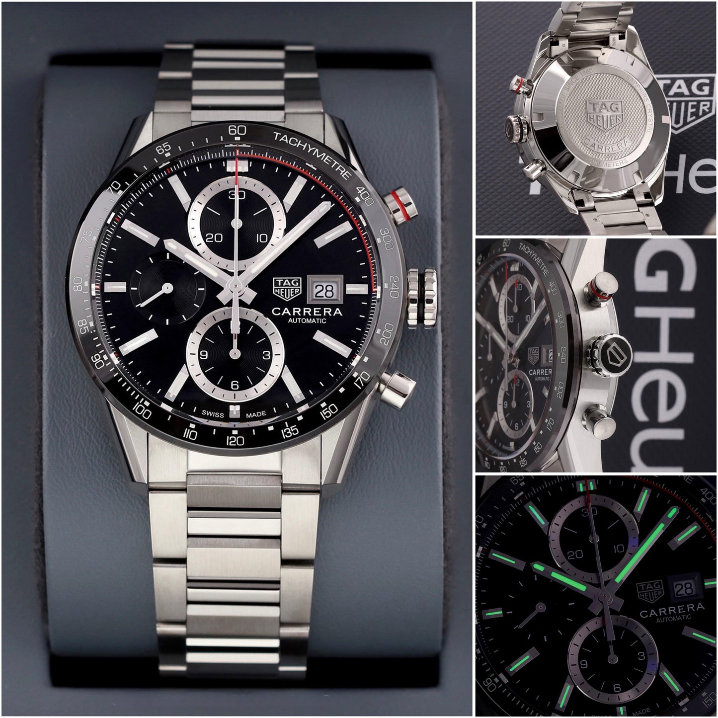 Tag Heuer Carrera Chronograph CBM2112.BA0651 maurya watch