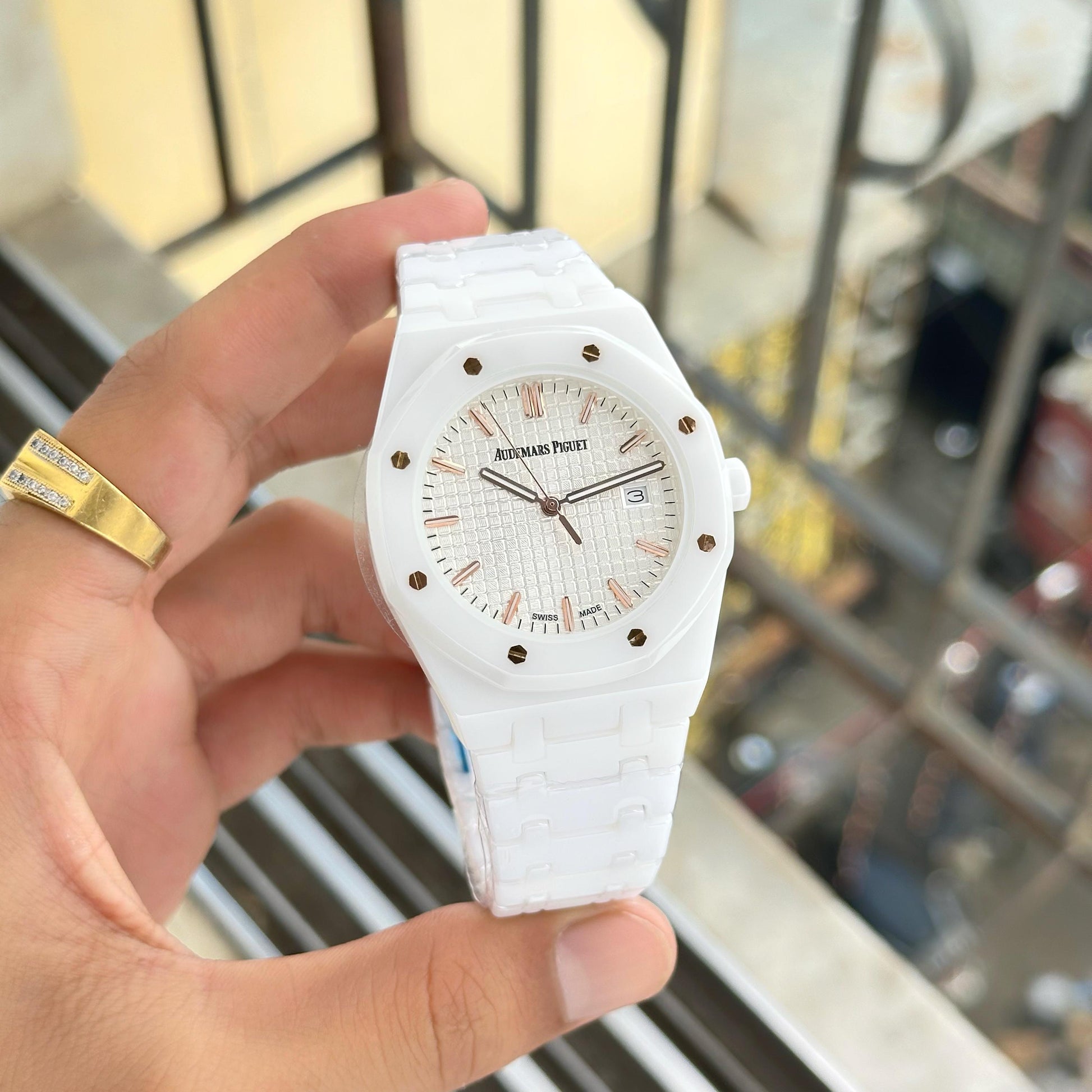 audemars piguet royal oak ceramic maurya watch