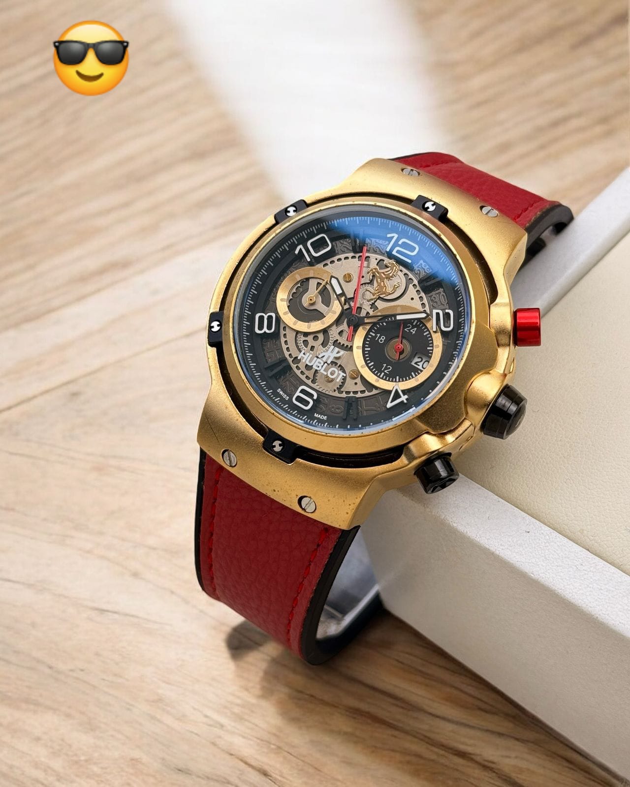 Hublot ferrari edition maurya watch