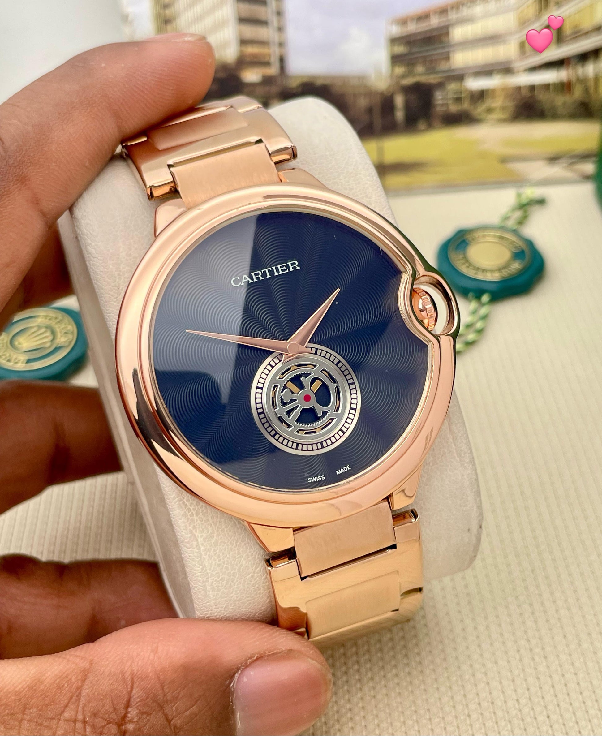 cartier men's watch maurya watch