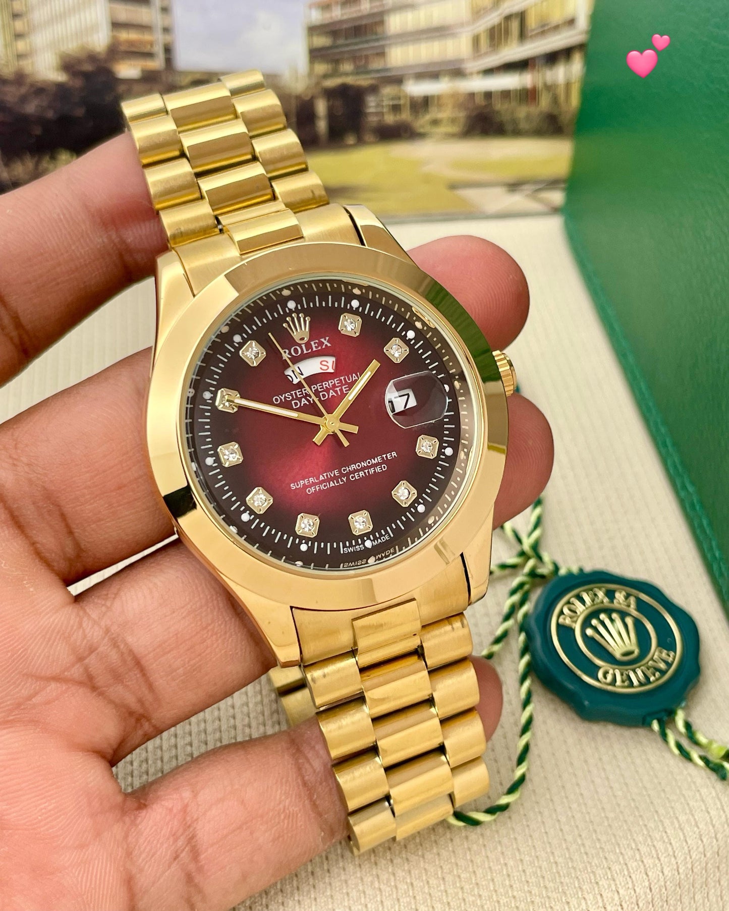 Rolex numerical dial full bezel maurya watch