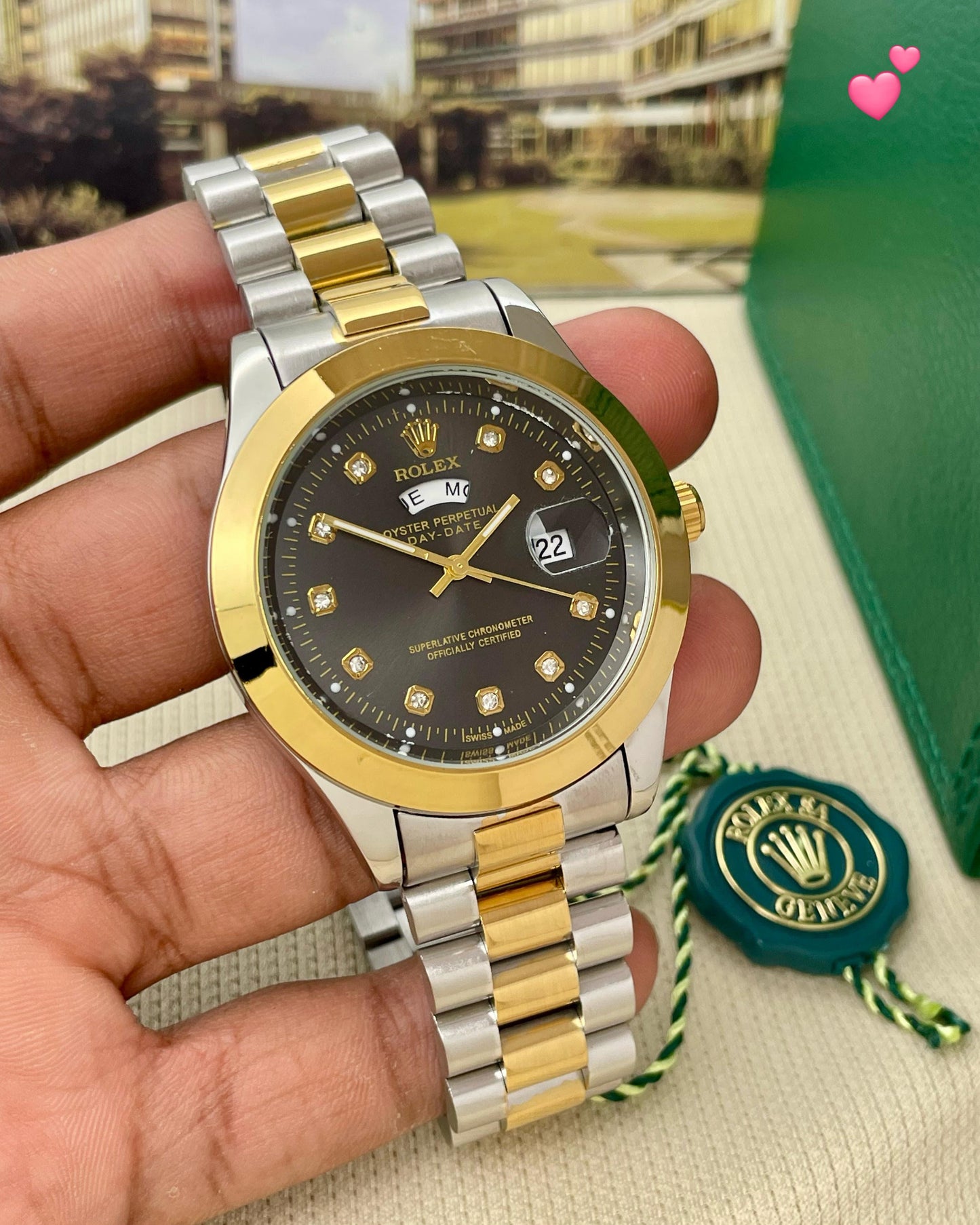 Rolex numerical dial full bezel maurya watch