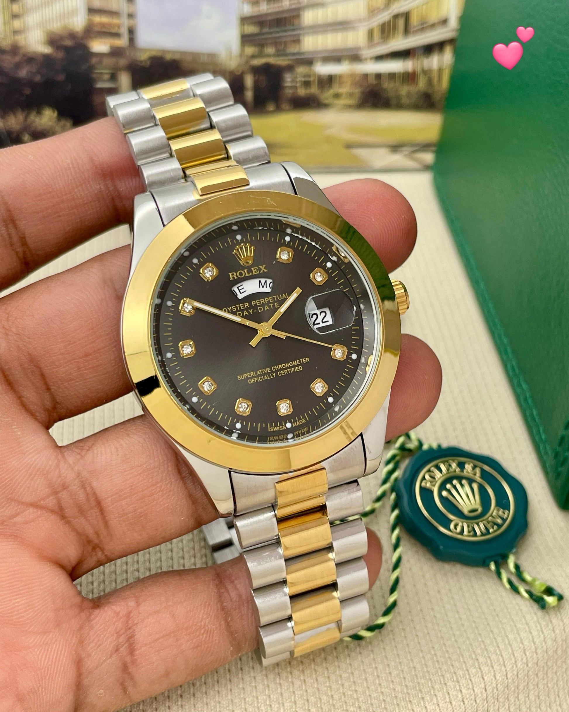 Rolex numerical dial full bezel maurya watch