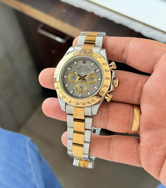 Rolex Daytona Slate dial two tone maurya watch