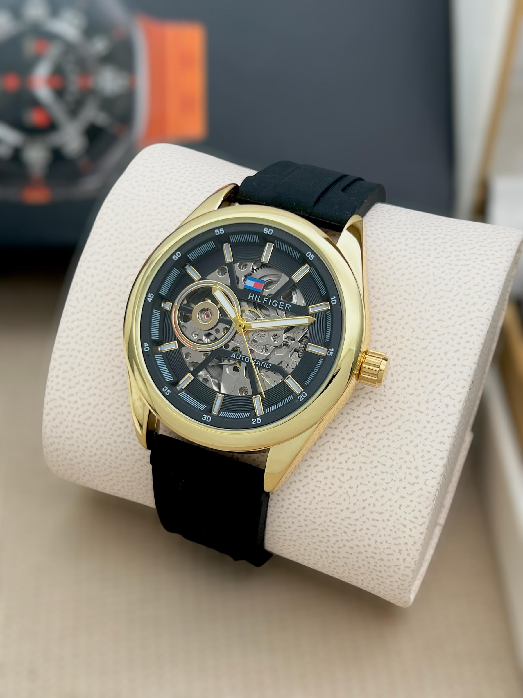 Tommy Hilfiger Modern Automatic – 7AA Premium Collection maurya watch