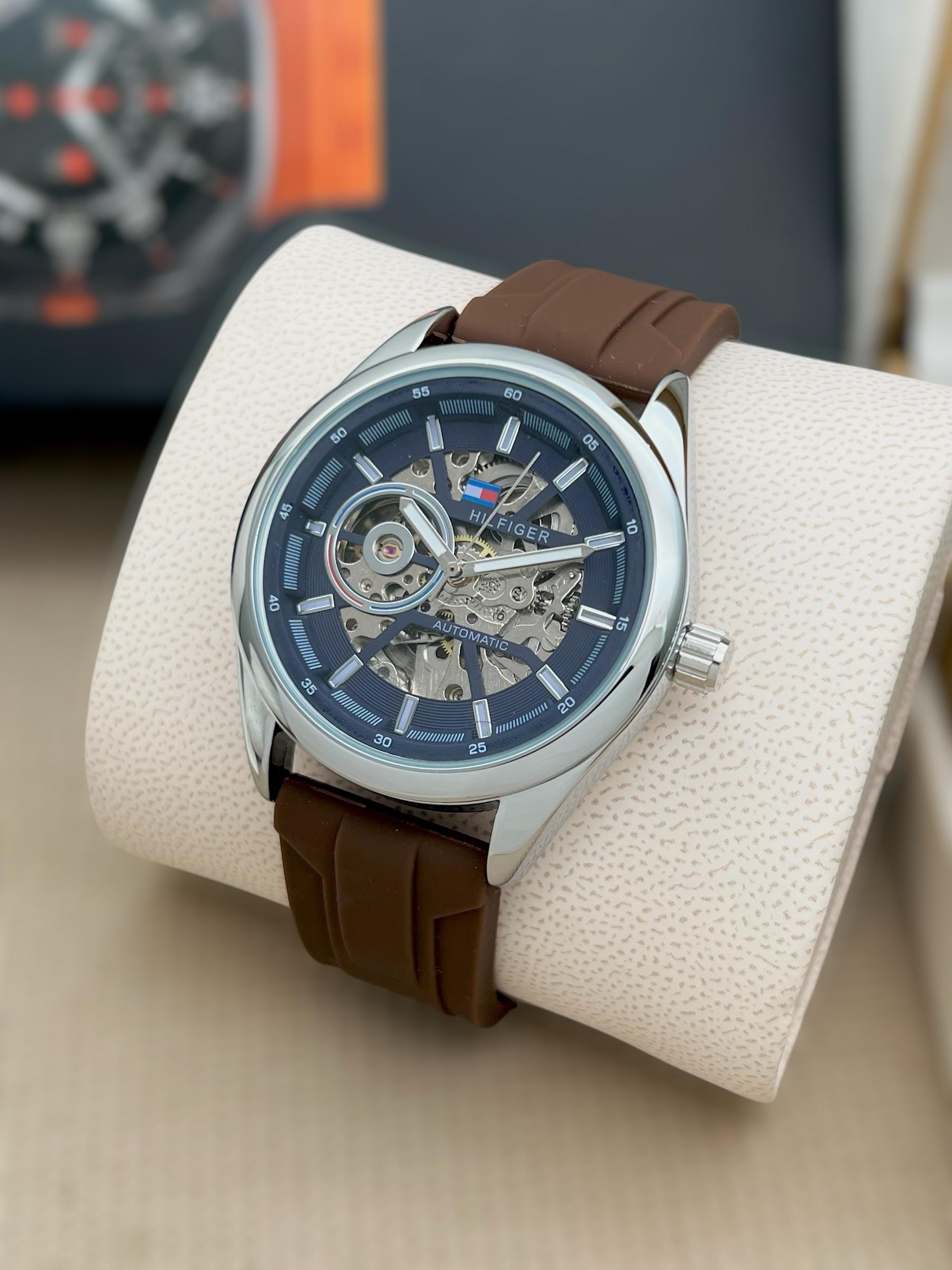 Tommy Hilfiger Modern Automatic – 7AA Premium Collection maurya watch
