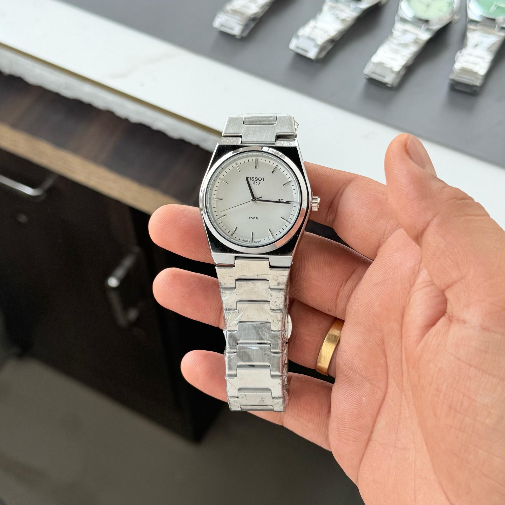 TISSOT PRX SLIM BUDGET COLLECTION H.R.S watches