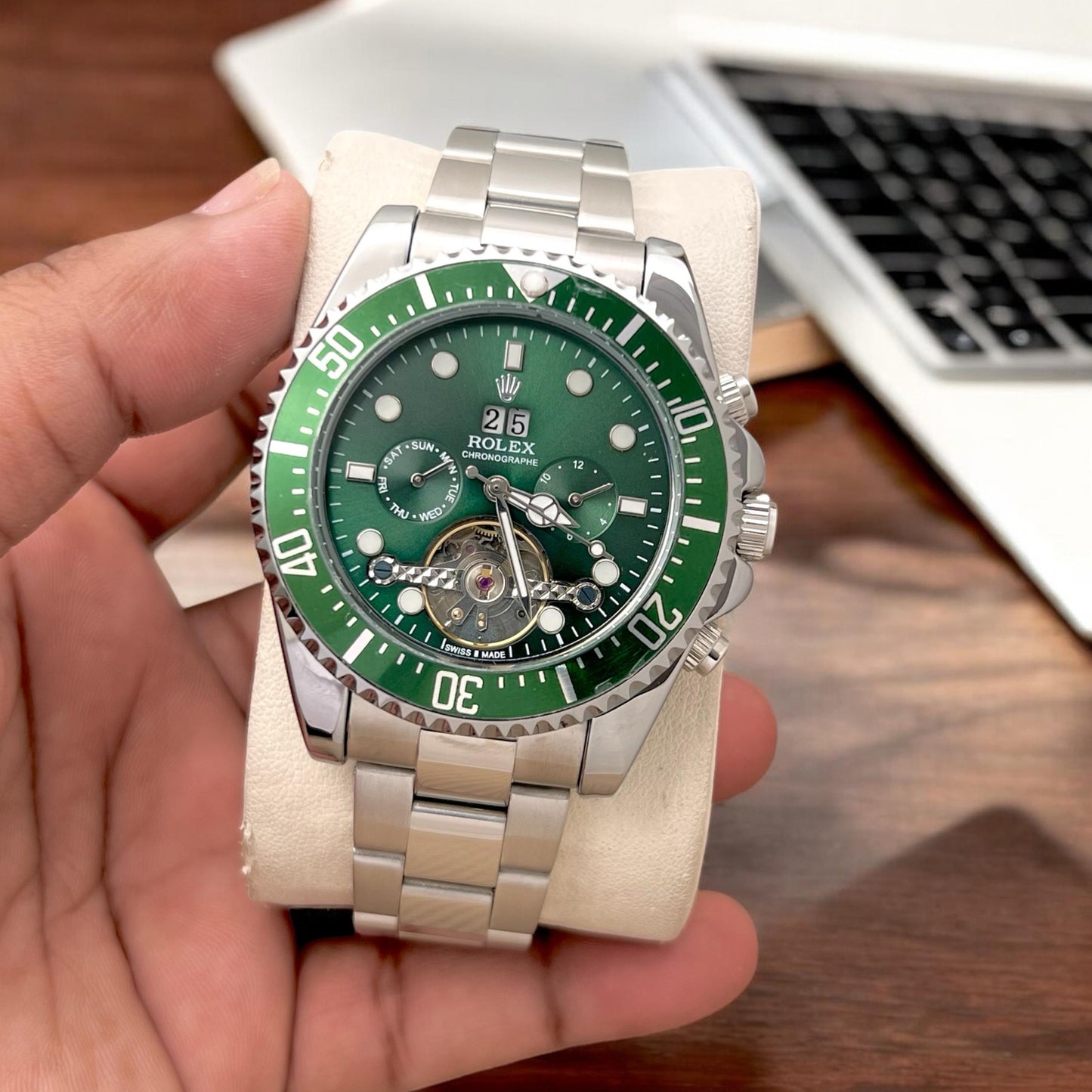 ROLEX – Power Meets Prestige A bold expression of class with fully functional chronographs and a high-performance automatic machine. 🔥⌚ ROBIN WATCH WHOLESALE