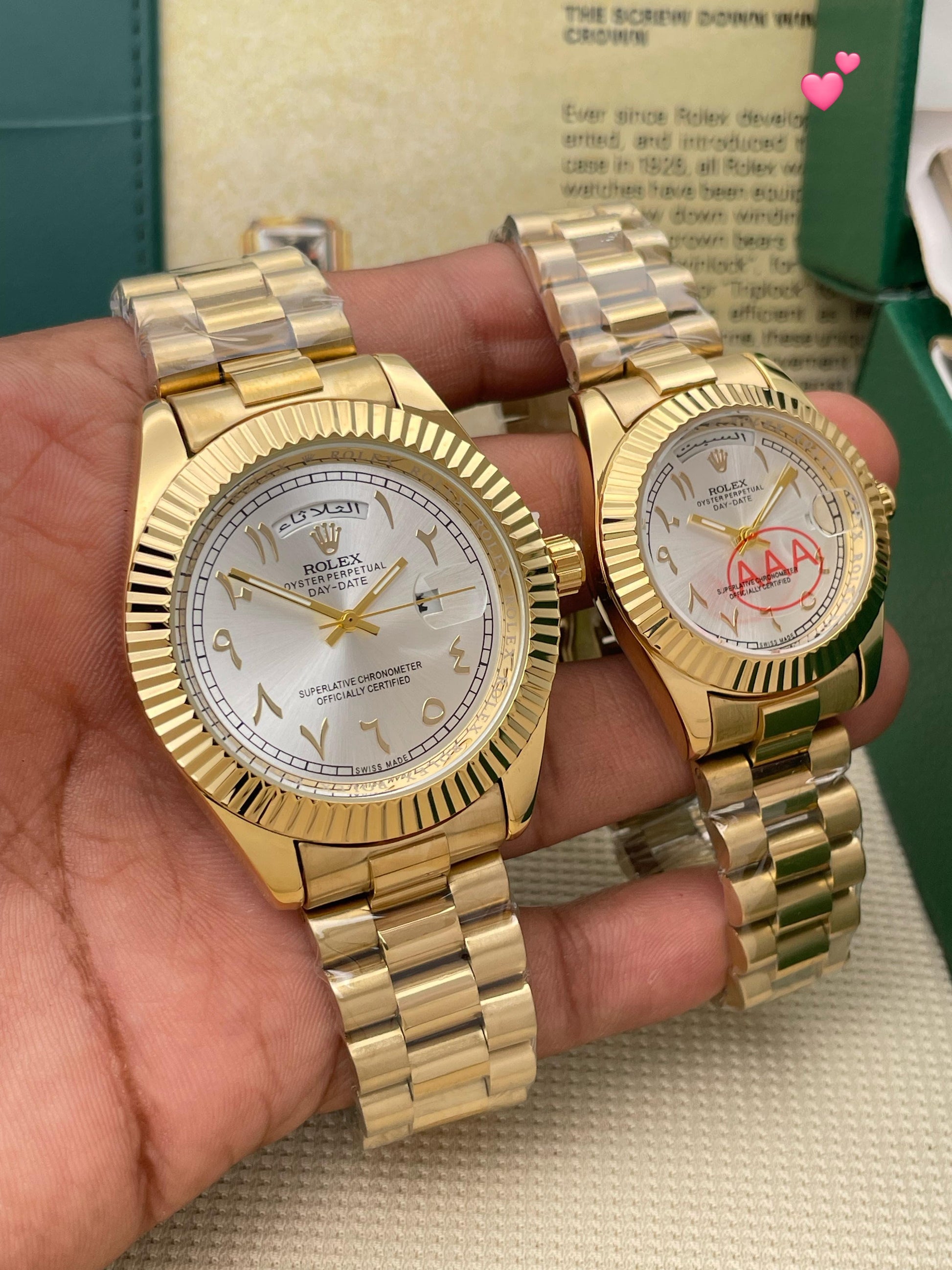 💖 ROLEX Couple Watch – Timeless Togetherness 💖 ROBIN WATCH WHOLESALE
