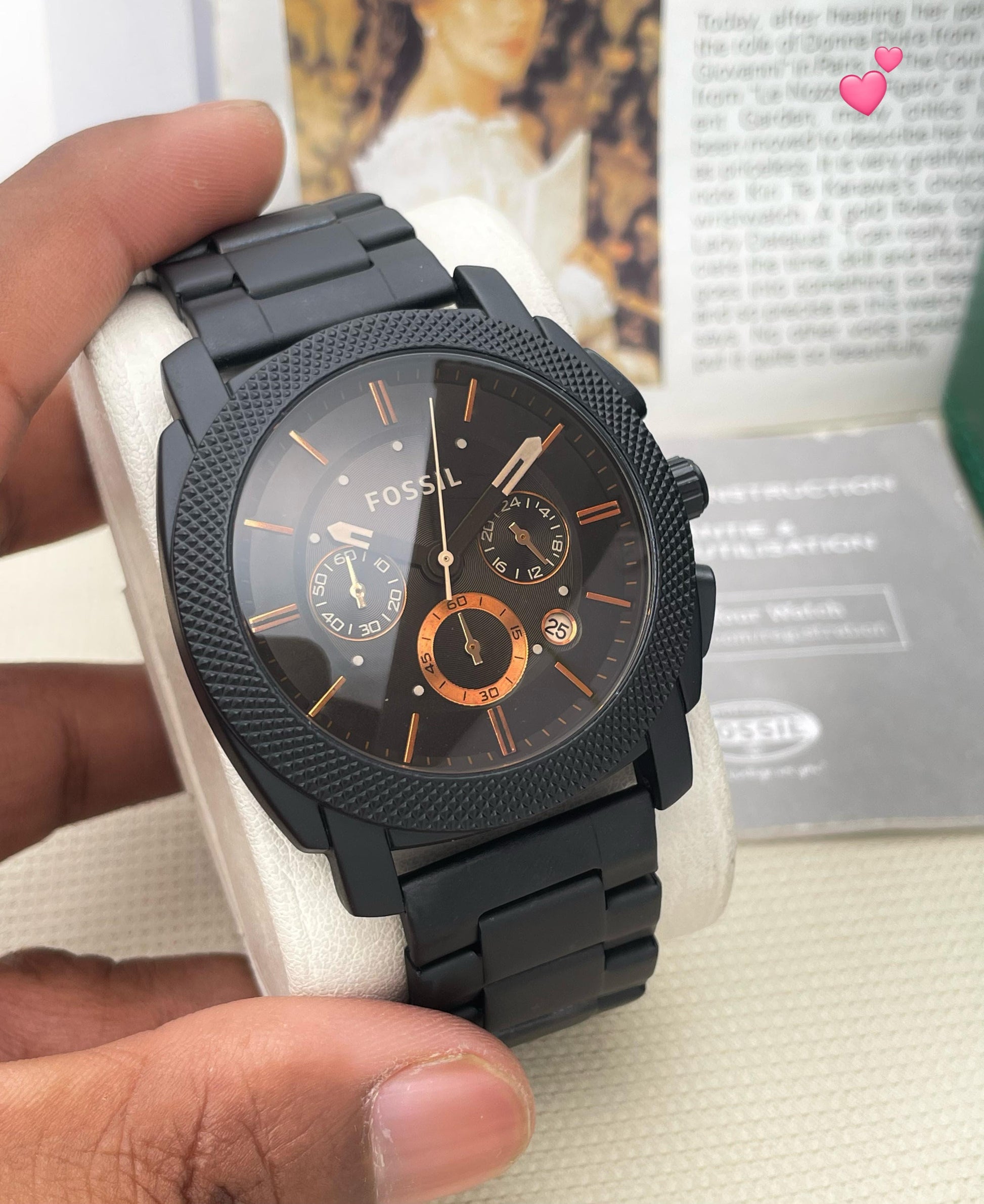 FOSSIL Premium Chronograph – Timeless Elegance ROBIN WATCH WHOLESALE