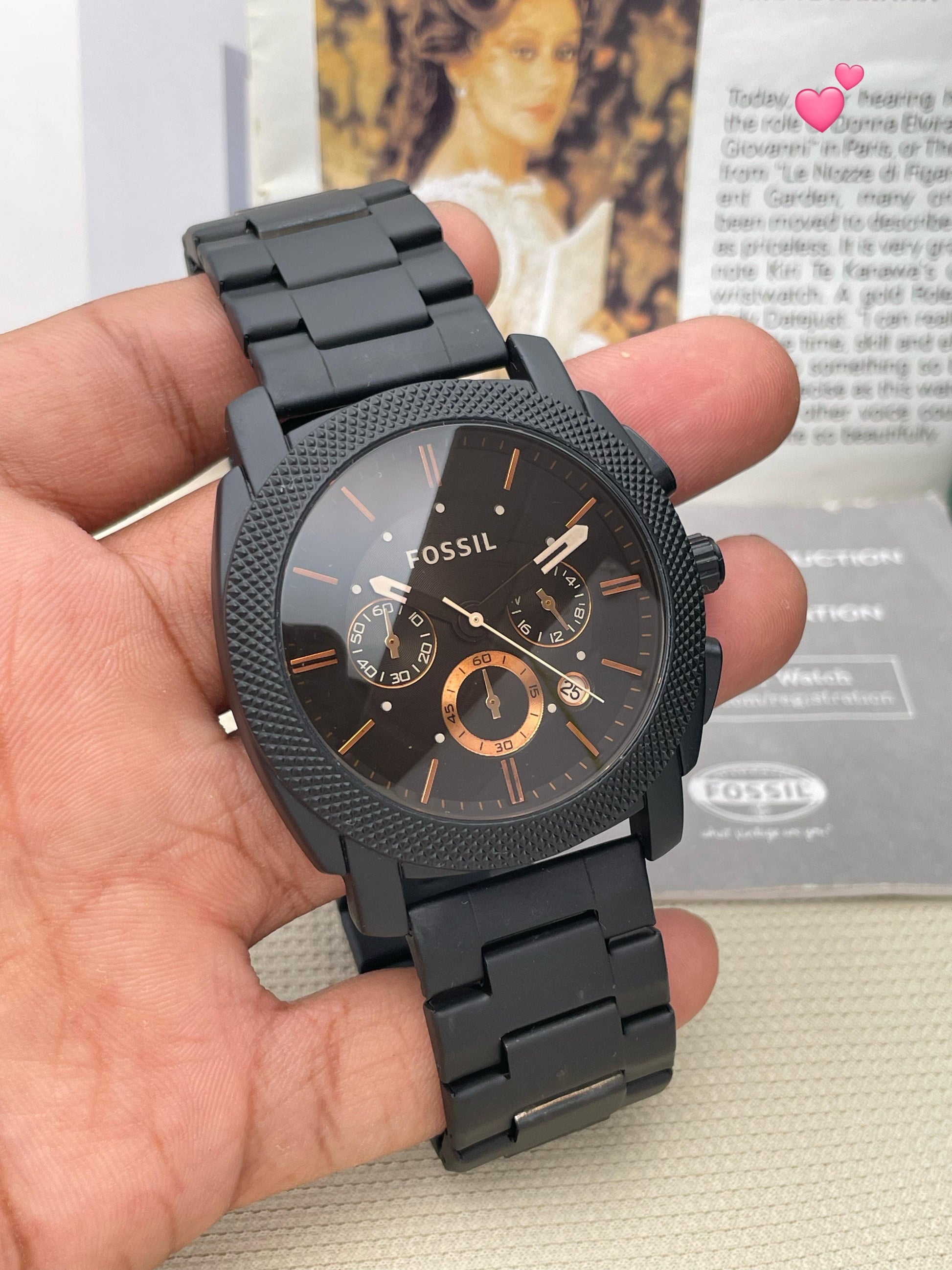 FOSSIL Premium Chronograph – Timeless Elegance ROBIN WATCH WHOLESALE