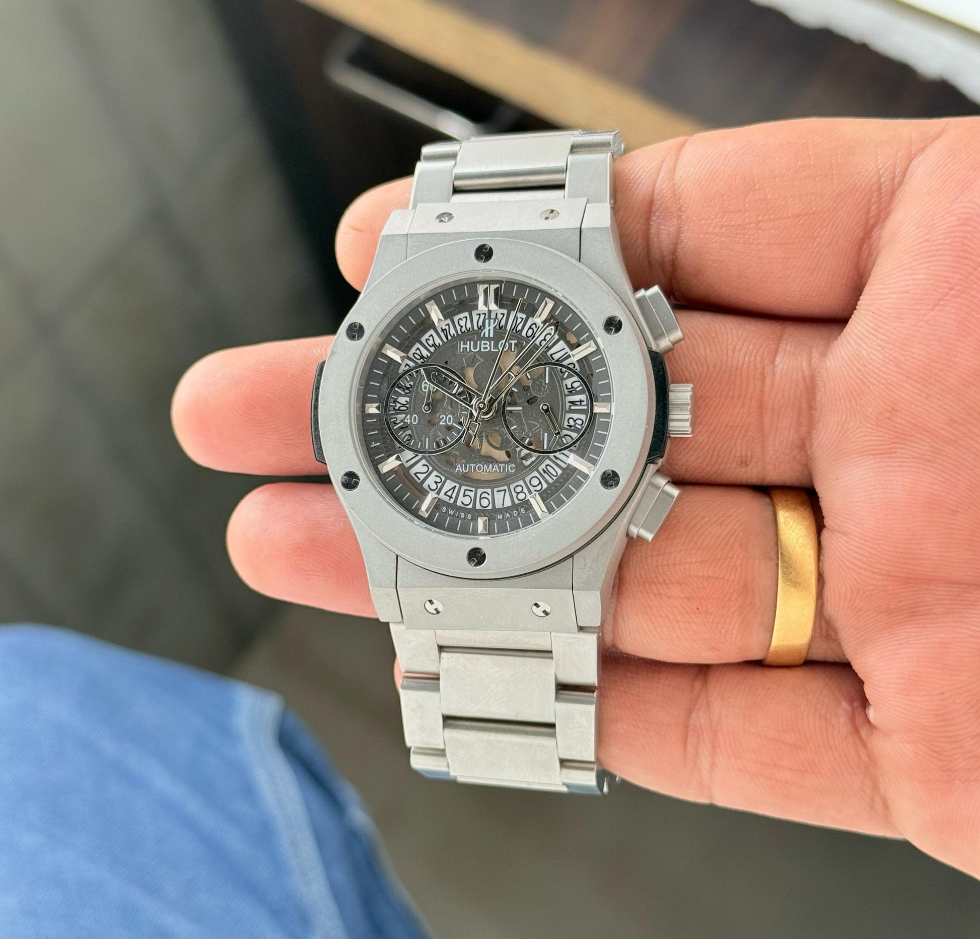 Hublot Big Bang 5 metal H.R.S watches