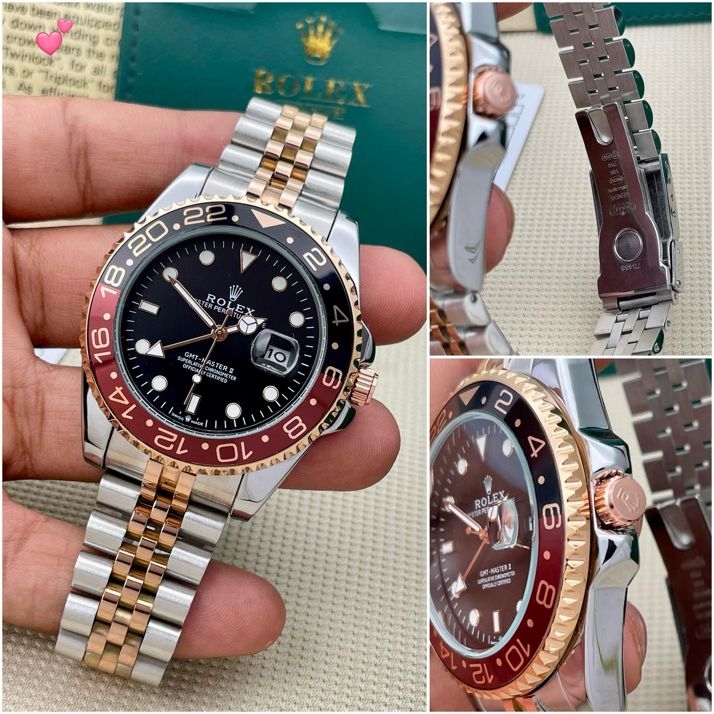 ROLEX FULL BEZEL NUMERIC DIAL ROBIN WATCH WHOLESALE