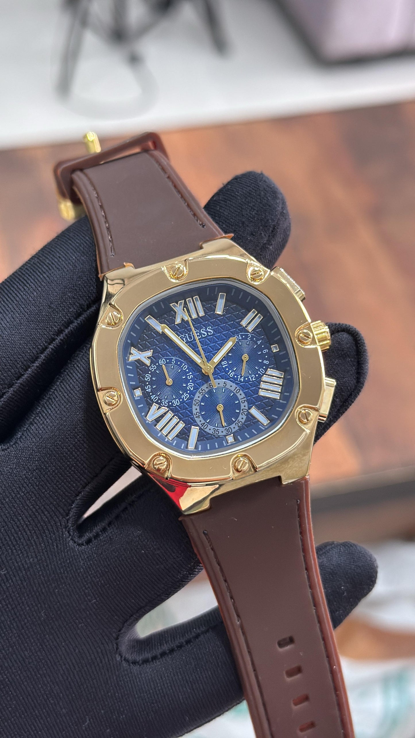GUESS® GW0571G4 – Multi-Function Silicone Watch | For Men maurya watch