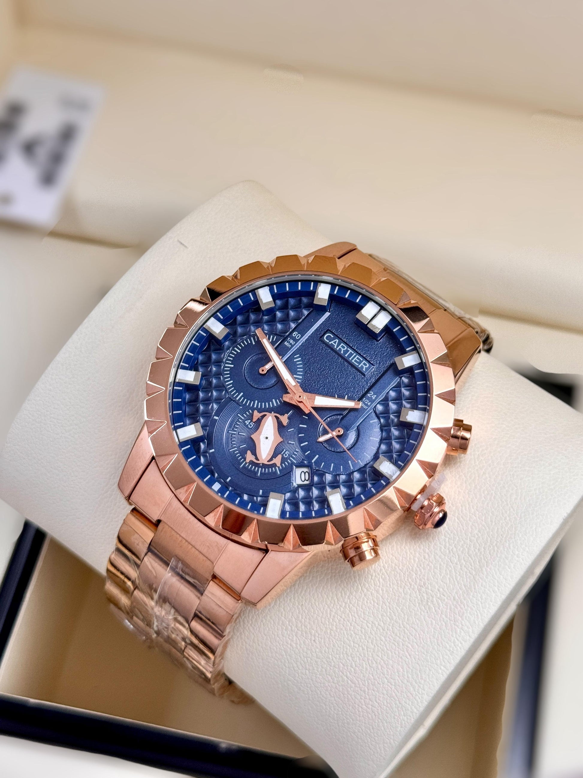 🔥 Cartier Dual-Tone Elegance – For the Bold & Stylish 🔥 A.F watch reseller