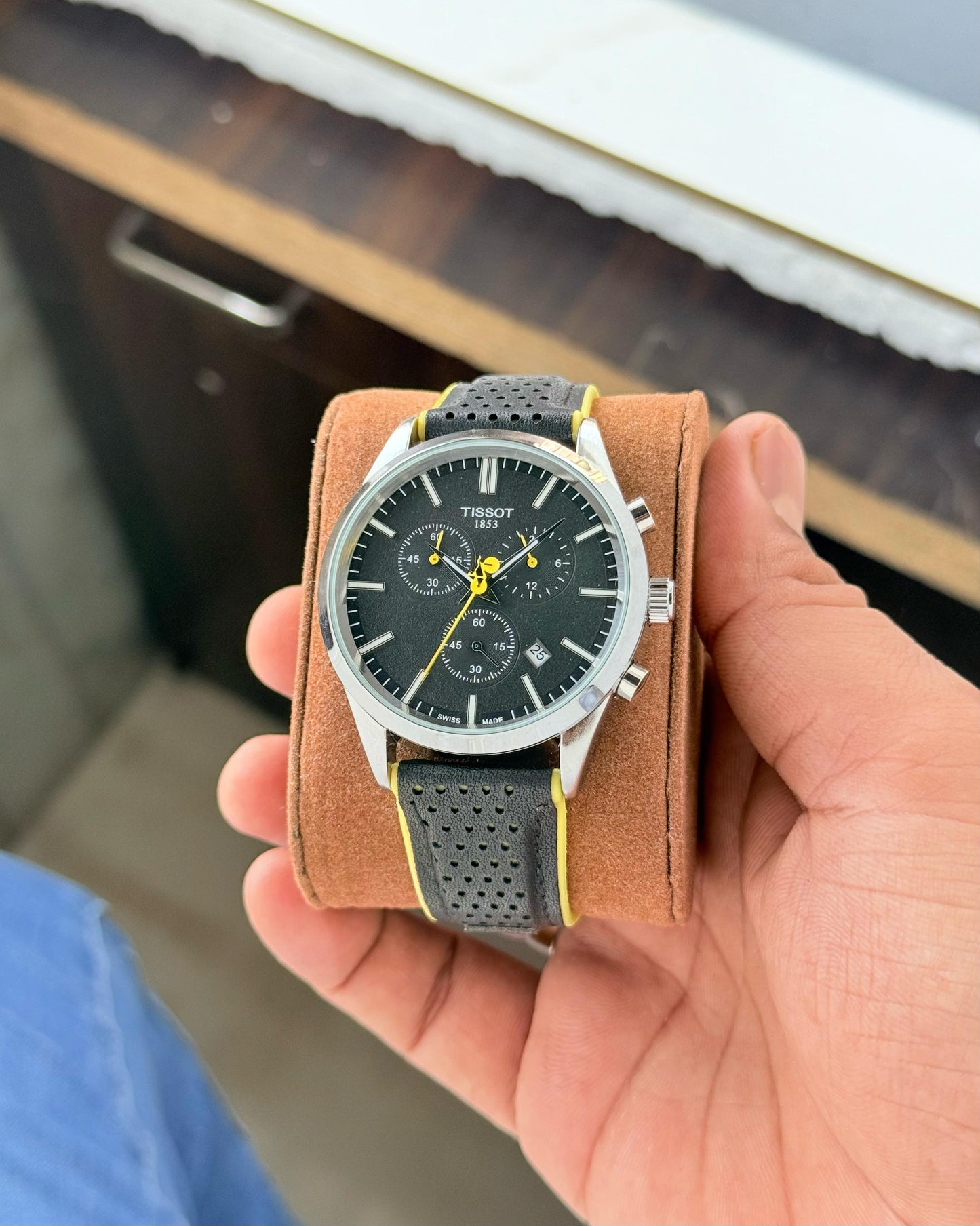 Tissot PR100 | Iconic Elegance Meets Performance 🖤⚙️ H.R.S watches