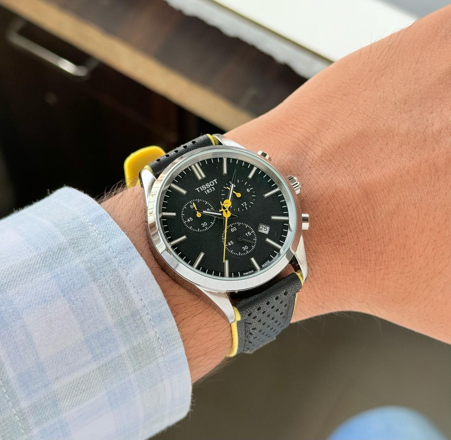 Tissot PR100 | Iconic Elegance Meets Performance 🖤⚙️ H.R.S watches