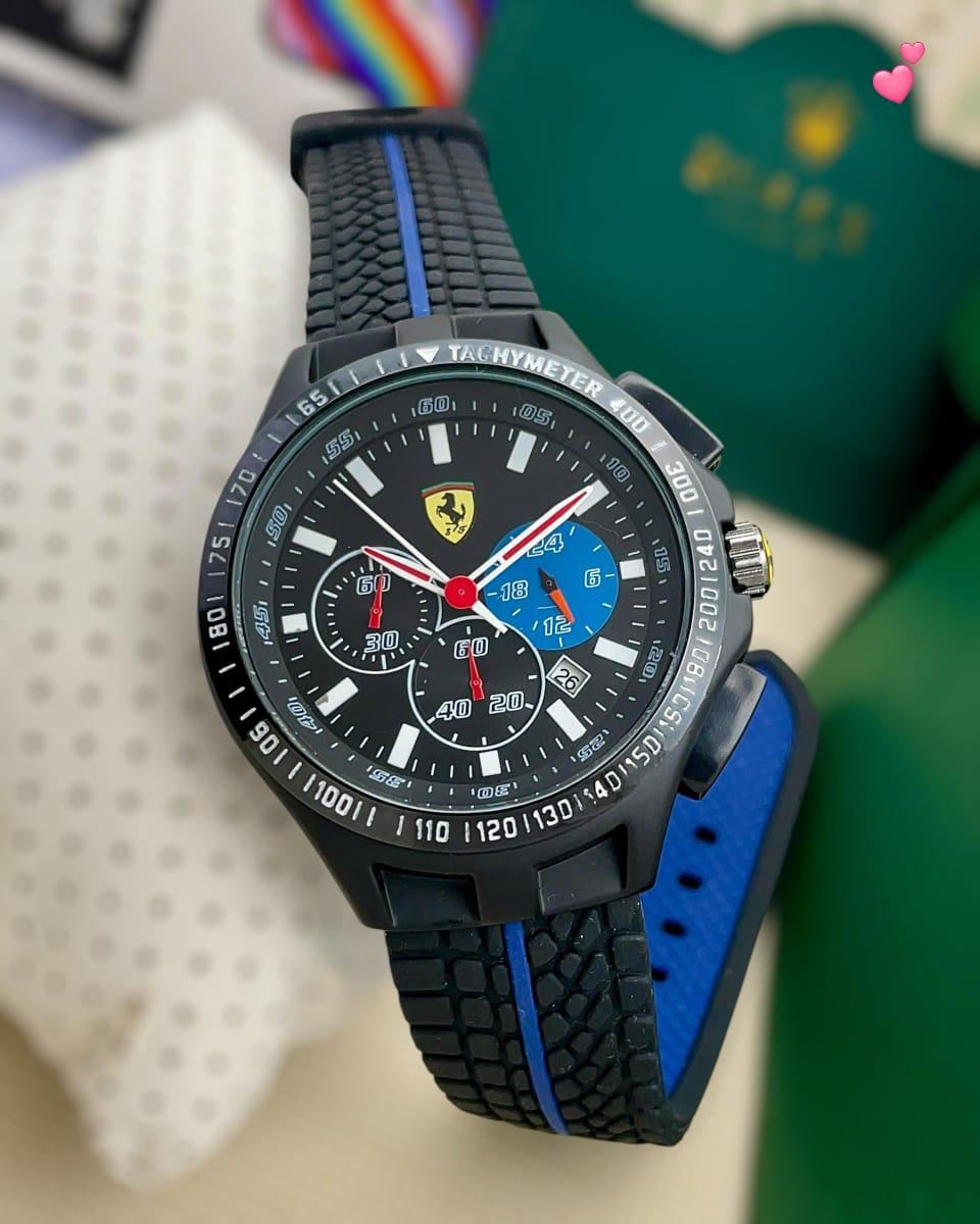 Scuderia Ferrari Sportive Race Day Men’s Watch – The Ultimate Fusion of Speed and Style invogue watches