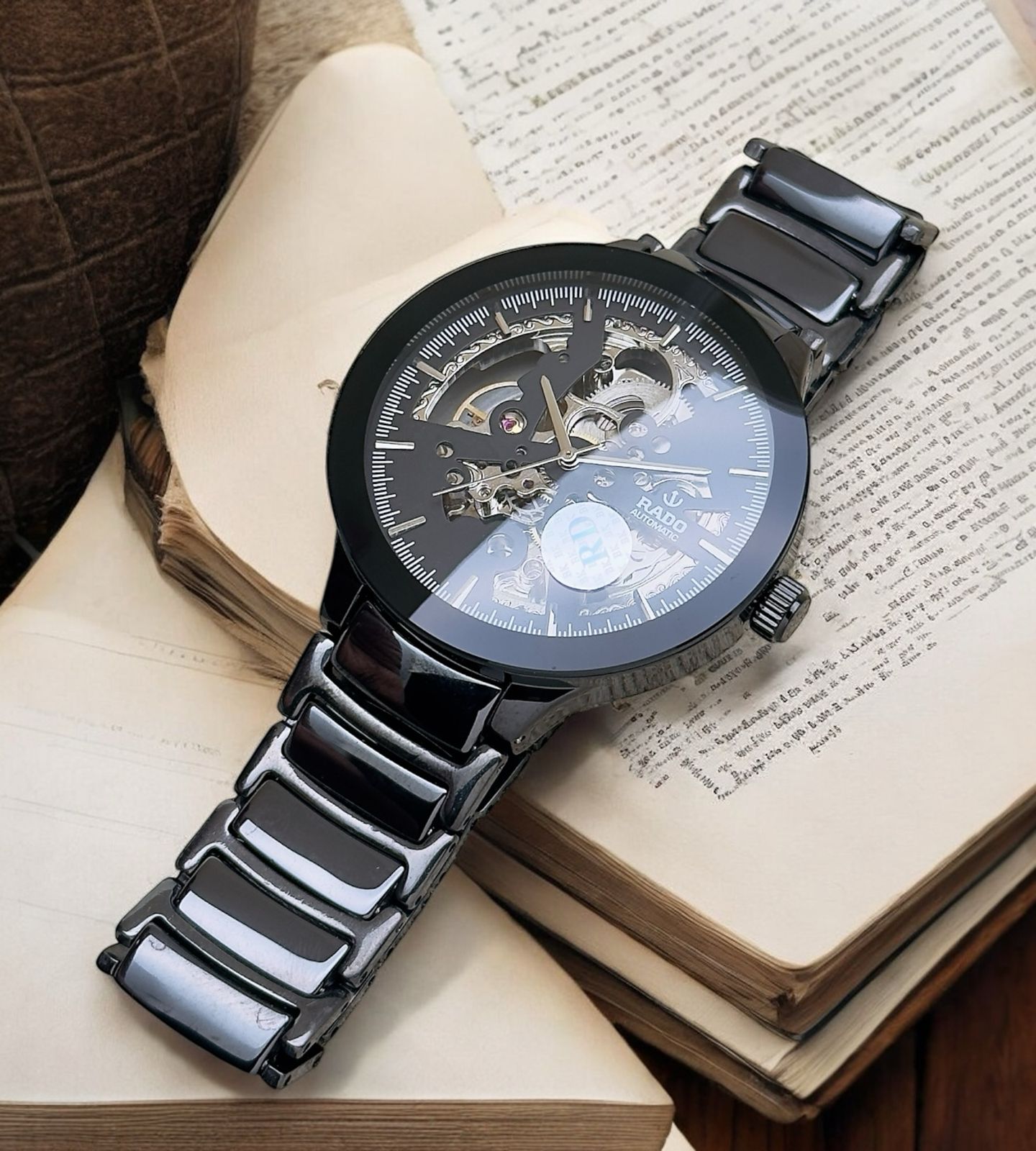 RADO  Ceramic  AUTOMATIC  HIGH QUALITY JAPAN ROBIN WATCH WHOLESALE