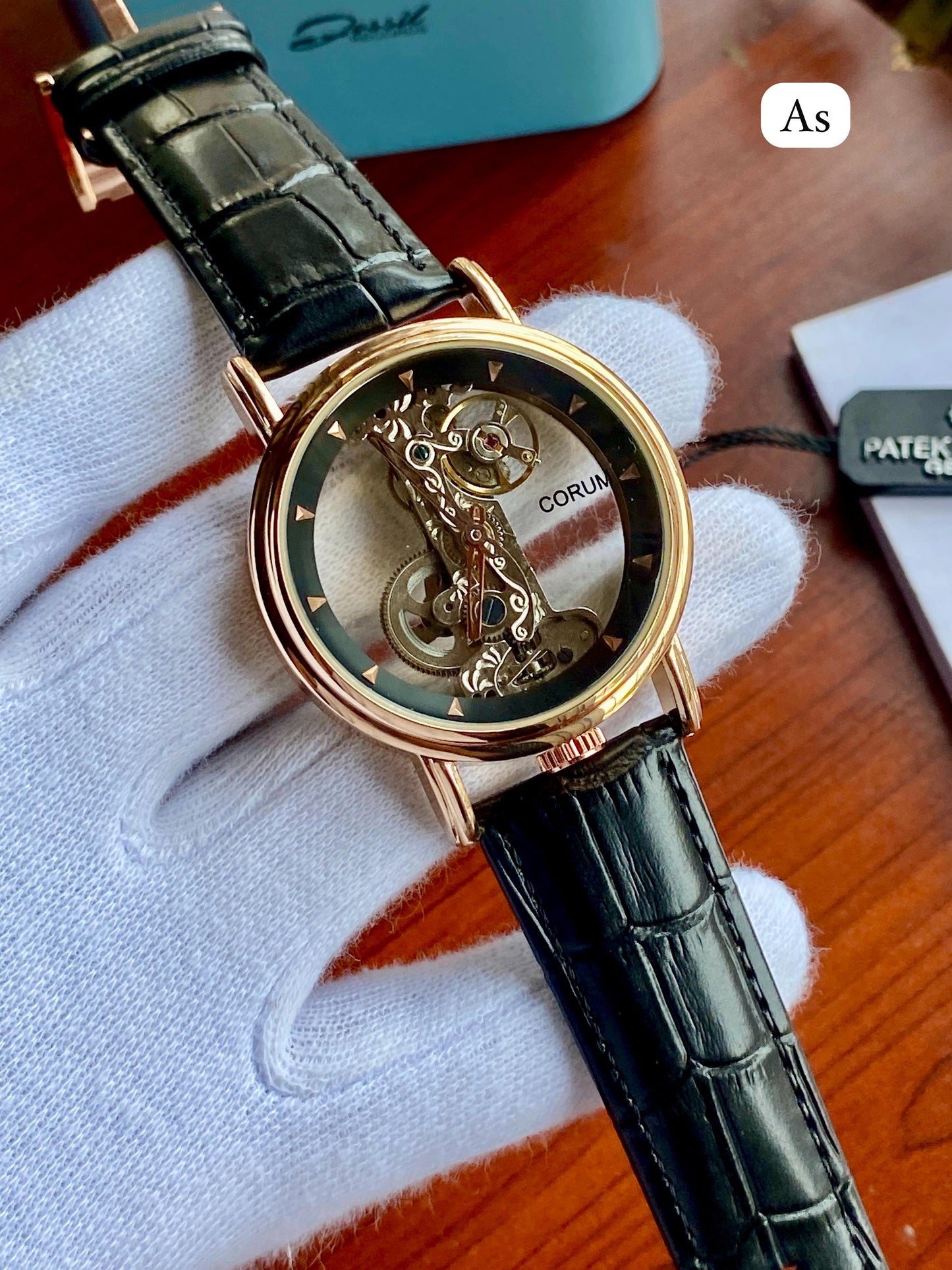 Corum for men’s watch fully transparent aatoumetic machinery maurya watch