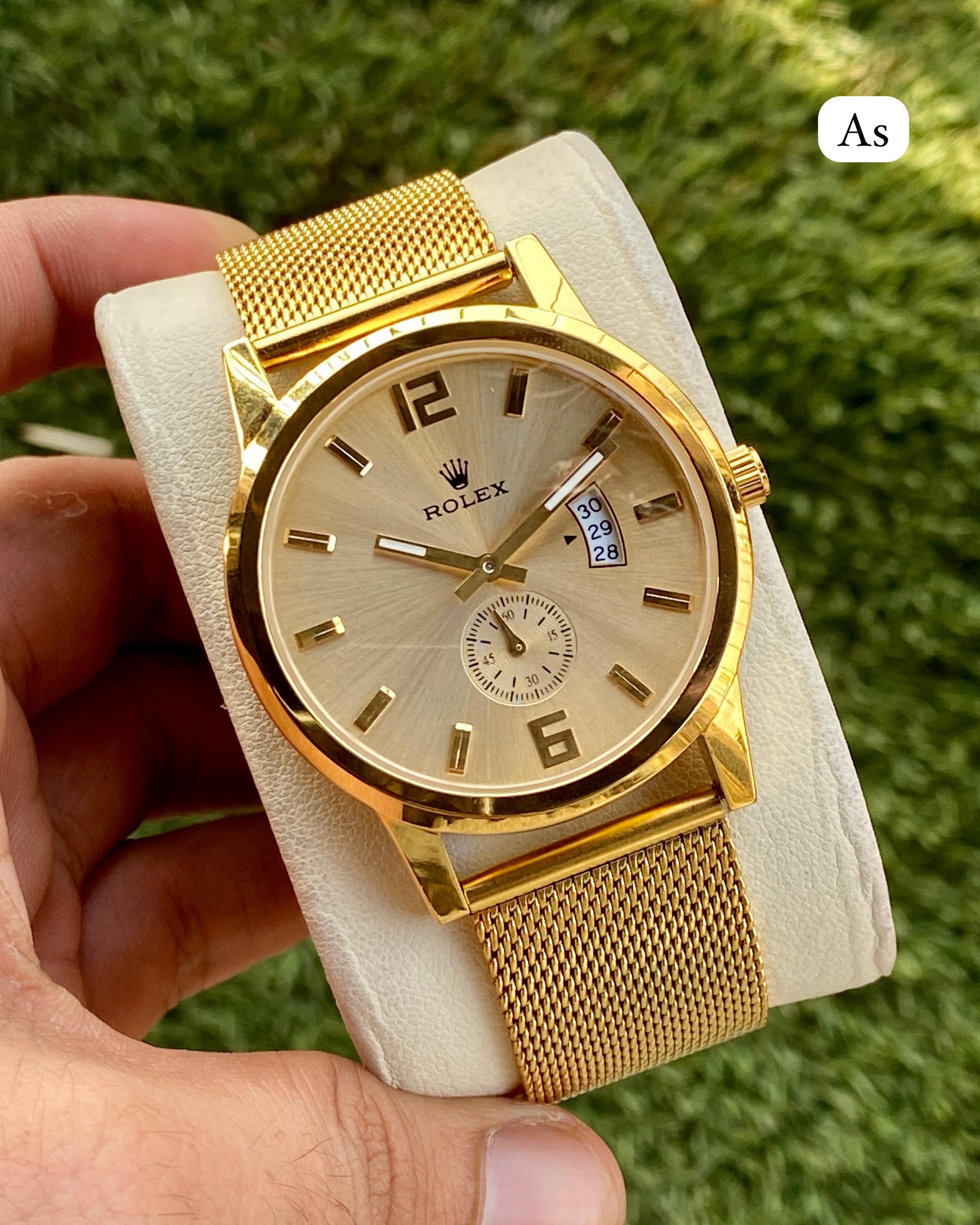 🔥 New Rolex men’s watch with date working    Side secound working maurya watch