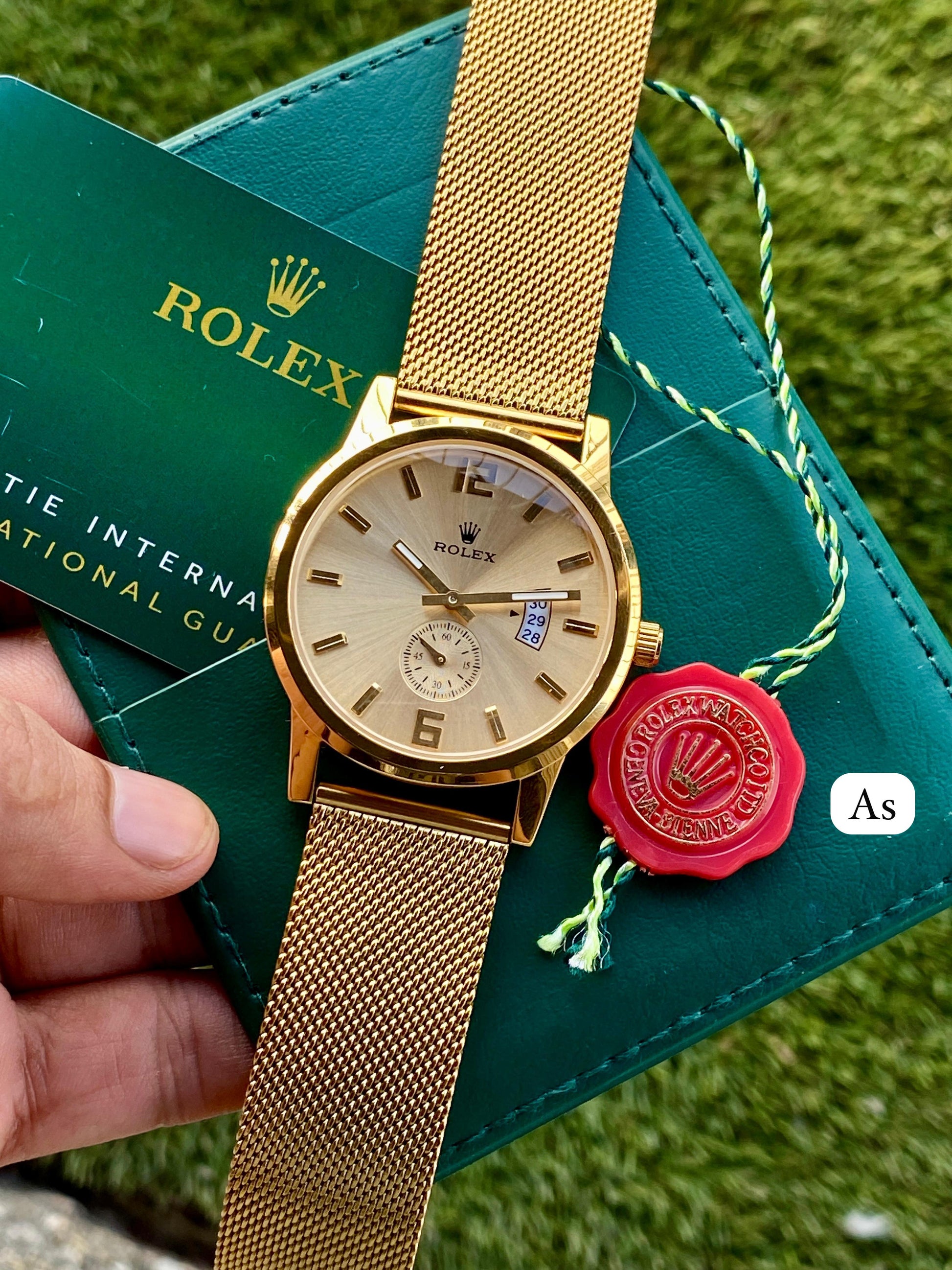 🔥 New Rolex men’s watch with date working    Side secound working maurya watch