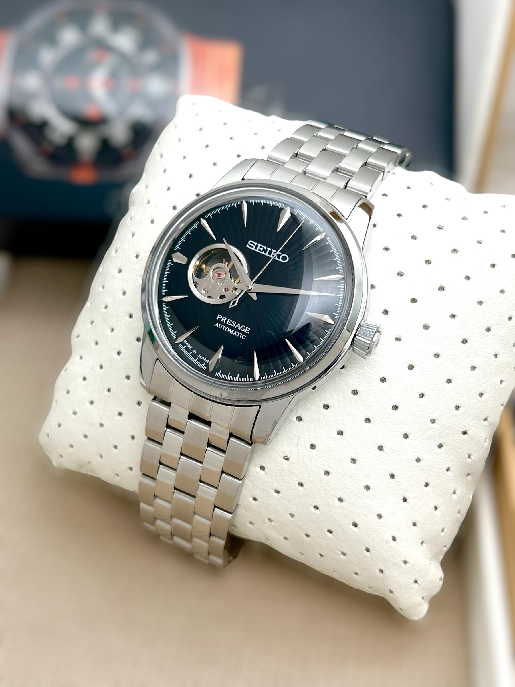🌟 The latest Seiko Presage Open Heart ROBIN WATCH WHOLESALE