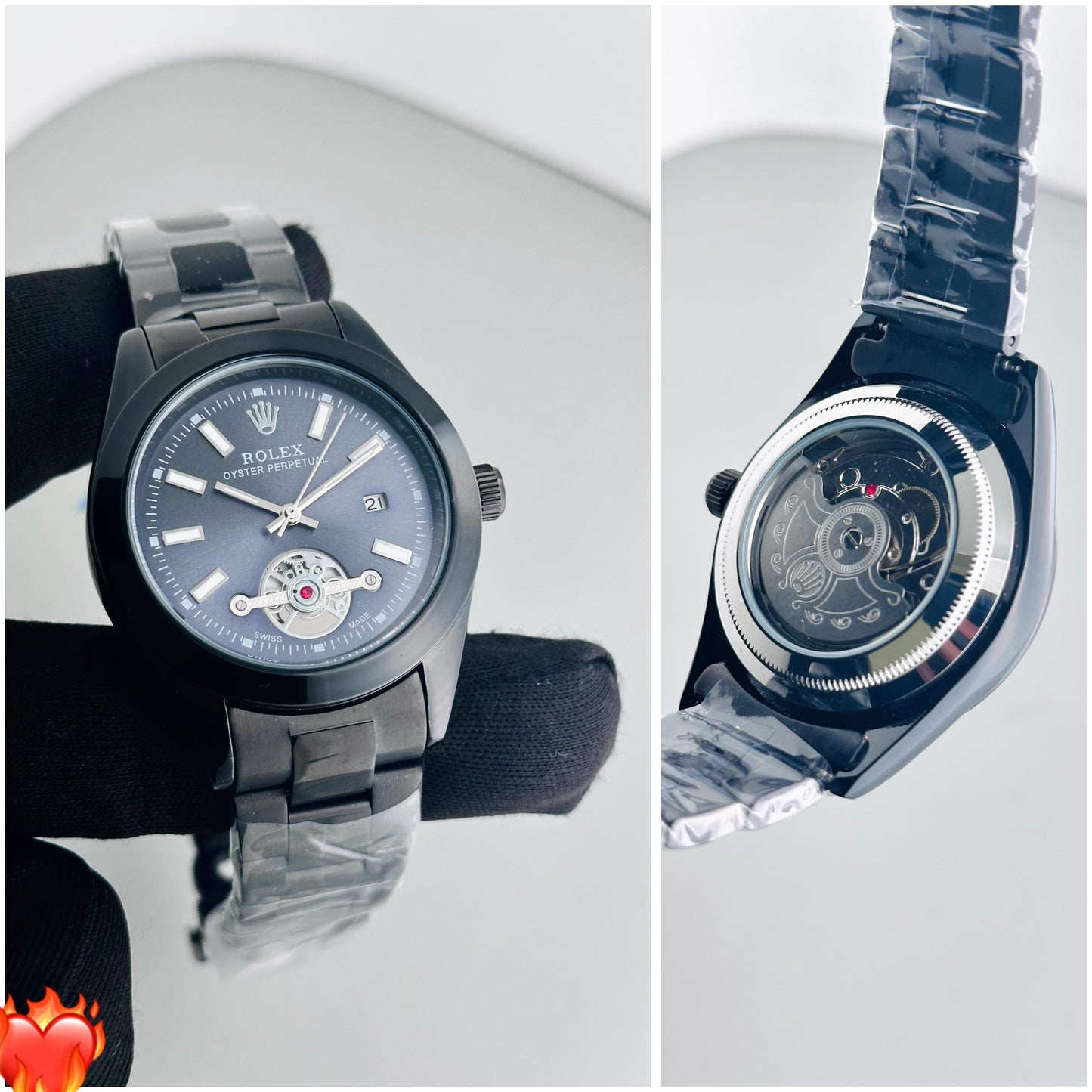 the iconic fluting found on many Rolex classic maurya watch