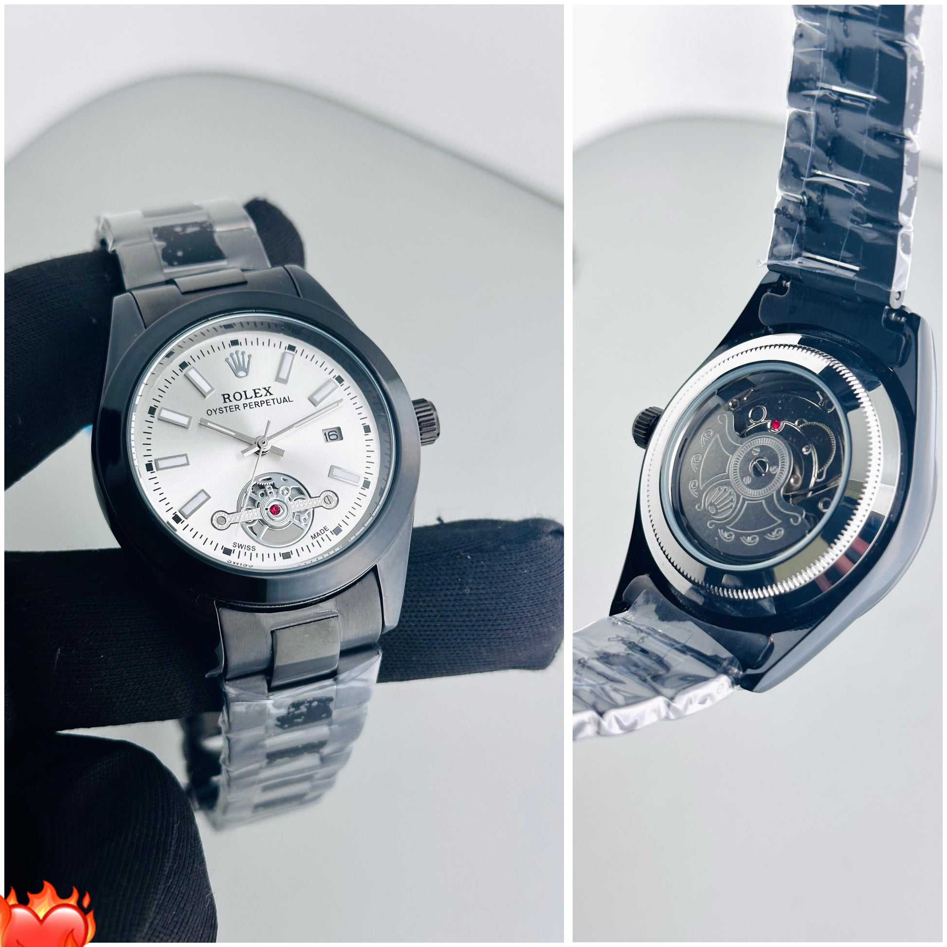 the iconic fluting found on many Rolex classic maurya watch