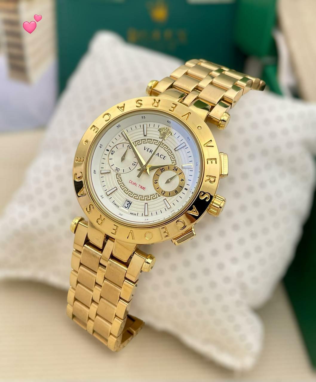 Versace Greca Chronograph maurya watch