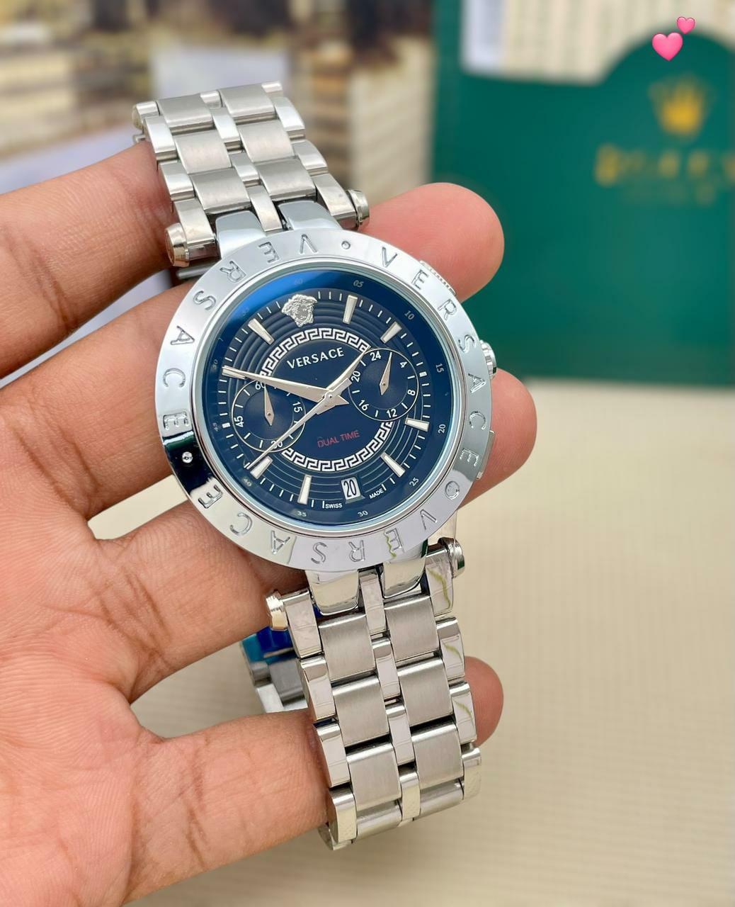 Versace Greca Chronograph maurya watch