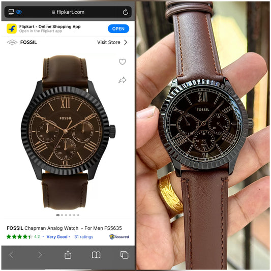FOSSIL CHAPMAN  For Men maurya watch