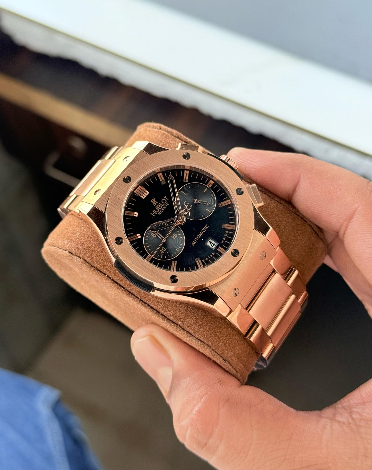 Hublot Big Bang 5 Hand all shining Copper H.R.S watches