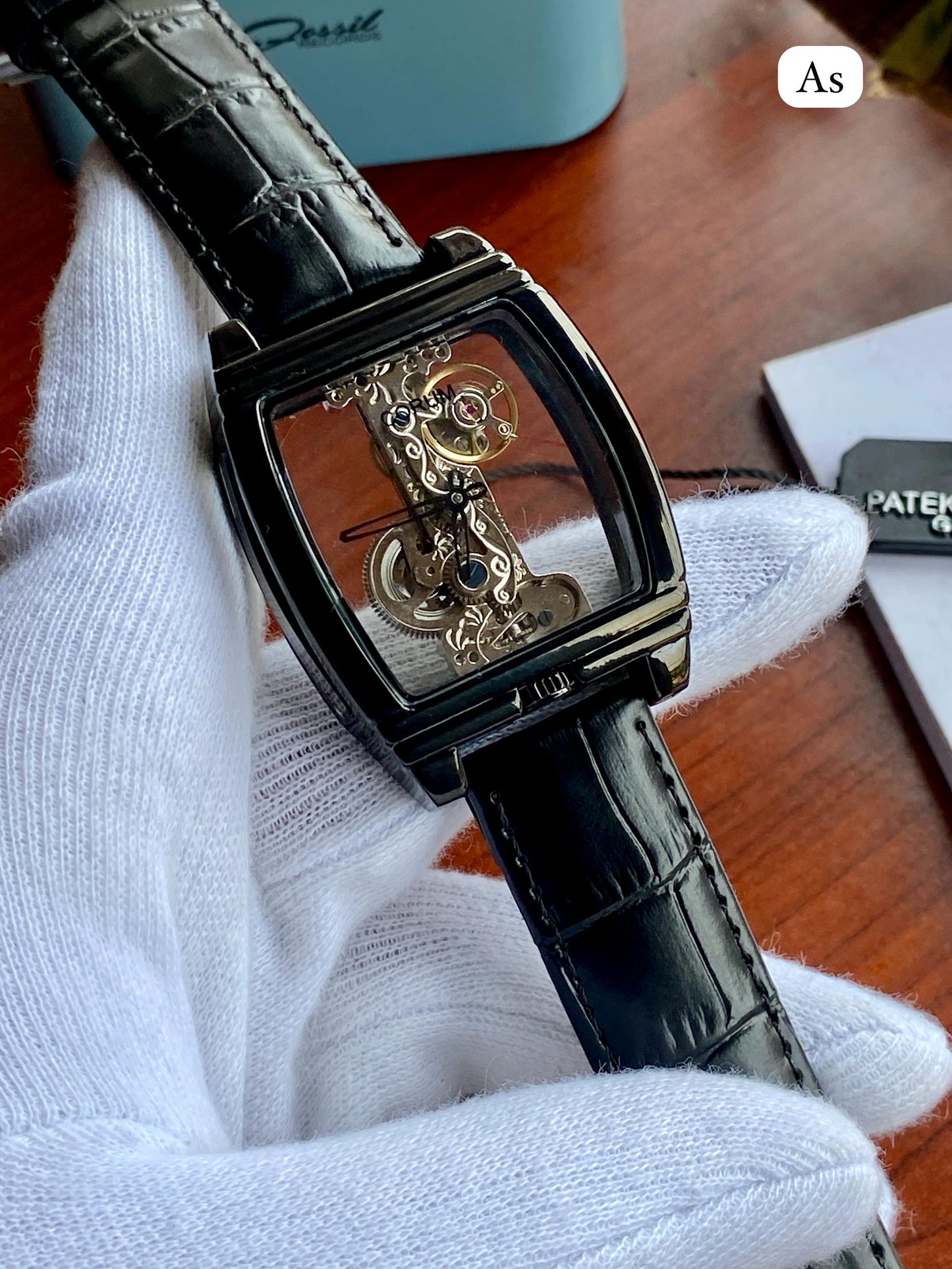 ✨ Corum for men’s watch fully transparent autometic machinery maurya watch