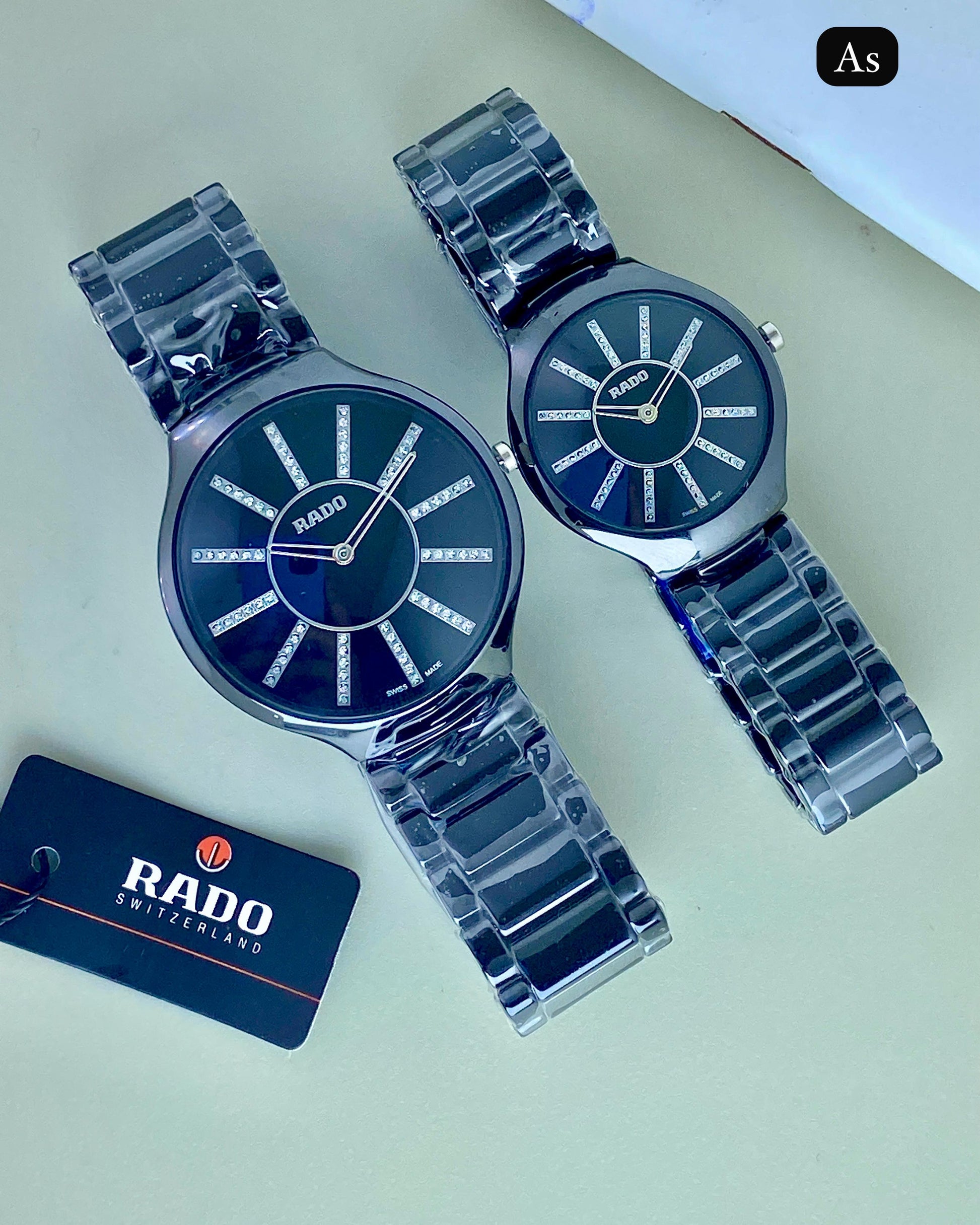 ✨ Rado ciramic couple watch maurya watch