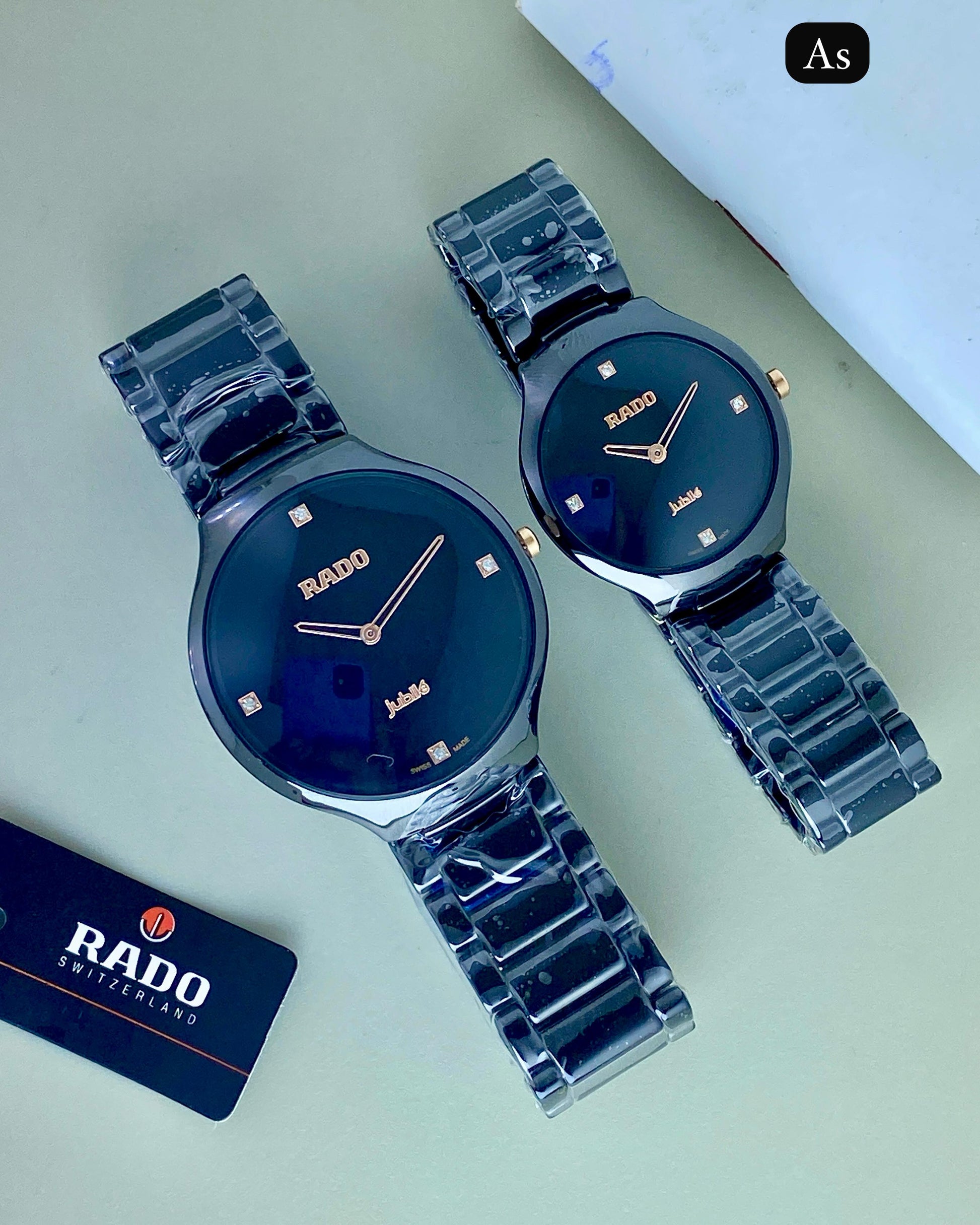 ✨ Rado ciramic couple watch maurya watch