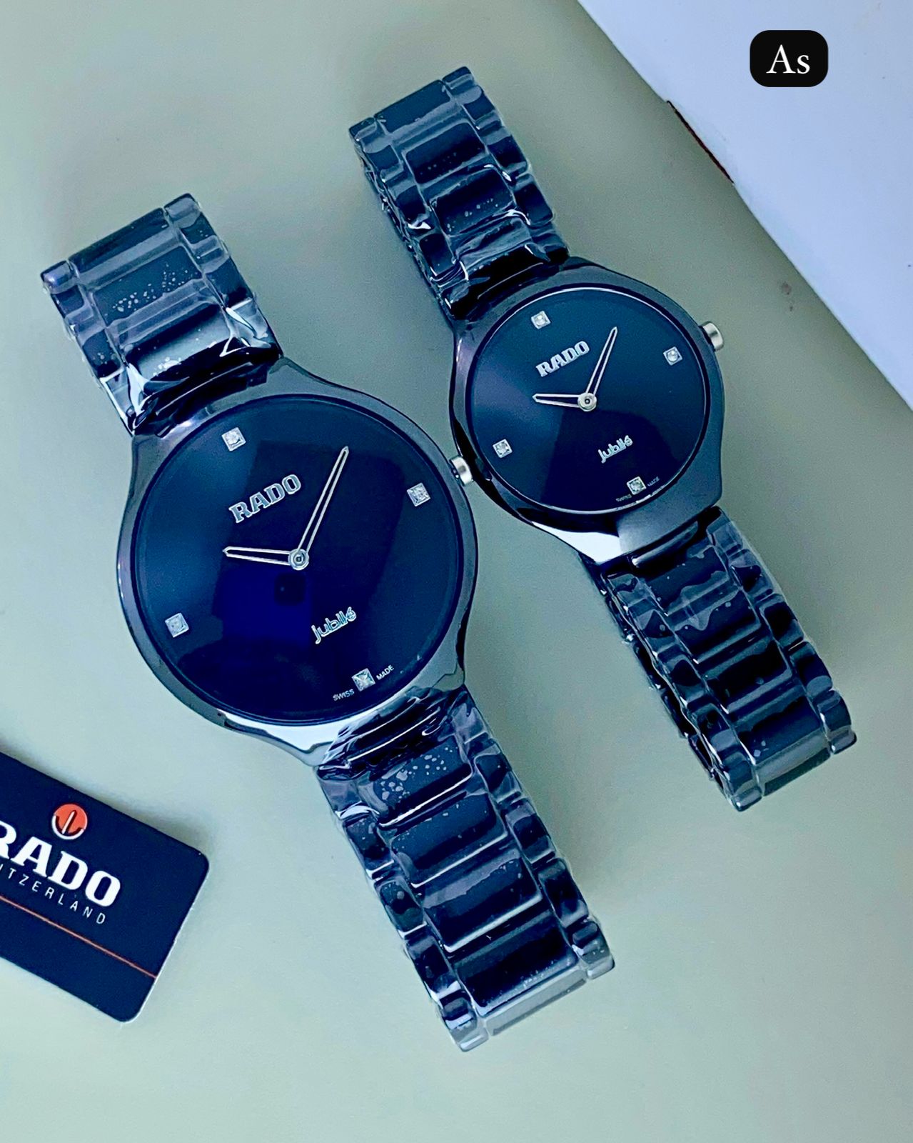 ✨ Rado ciramic couple watch maurya watch