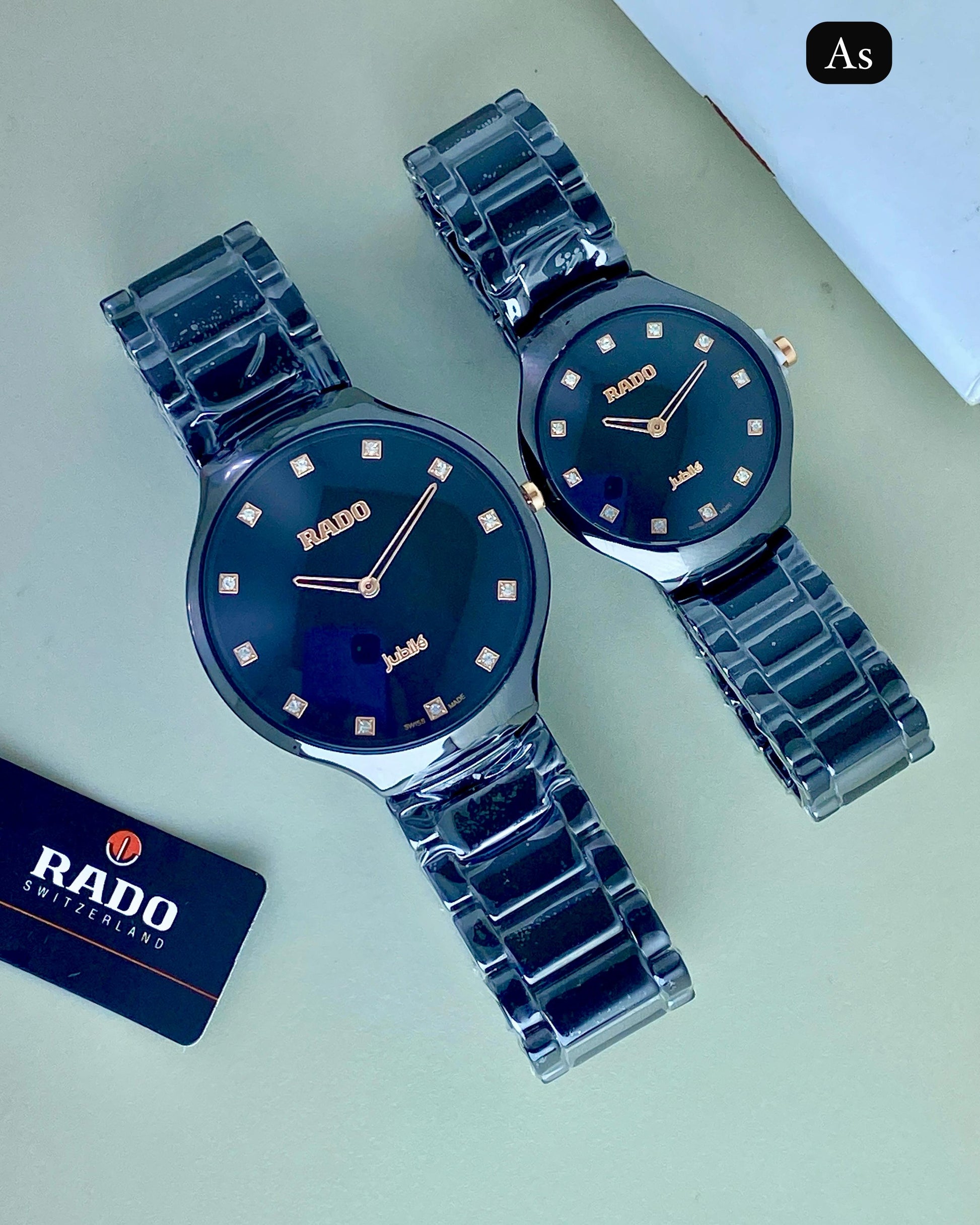 ✨ Rado ciramic couple watch maurya watch