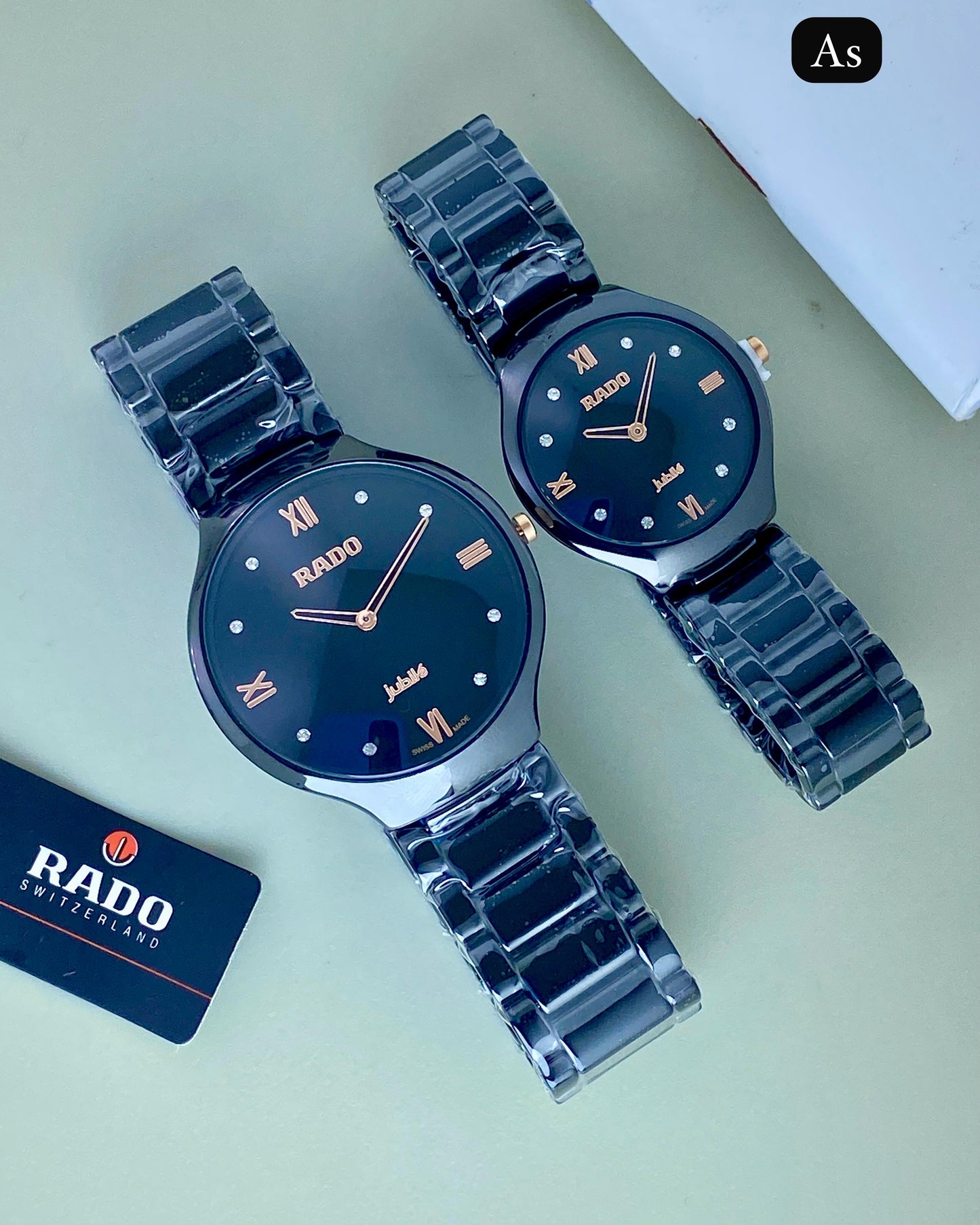 ✨ Rado ciramic couple watch maurya watch