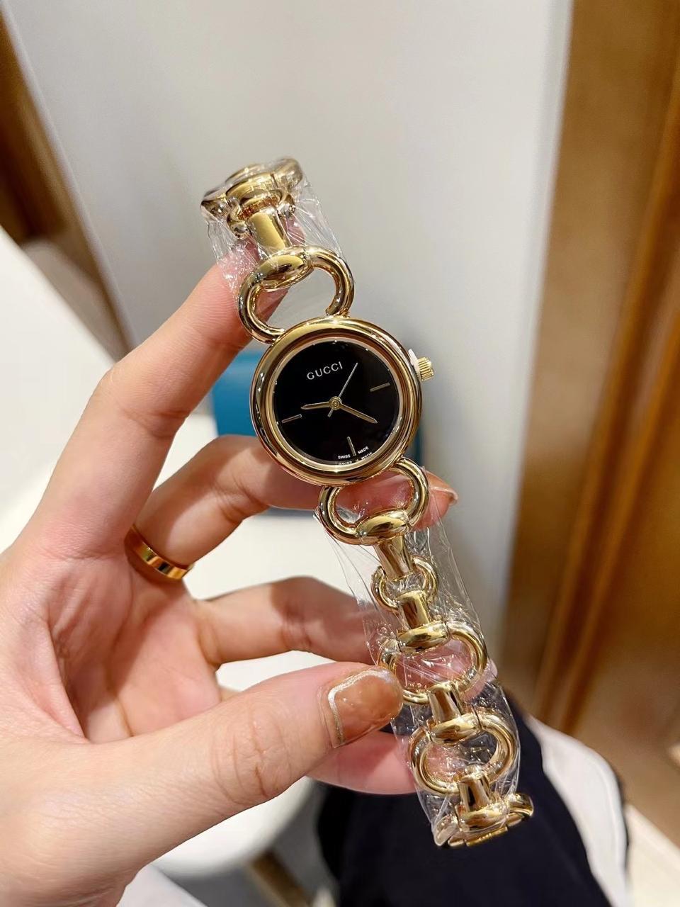 Gucci Style Gold Designer First Copy Watch – Women's Quartz Movement maurya watch