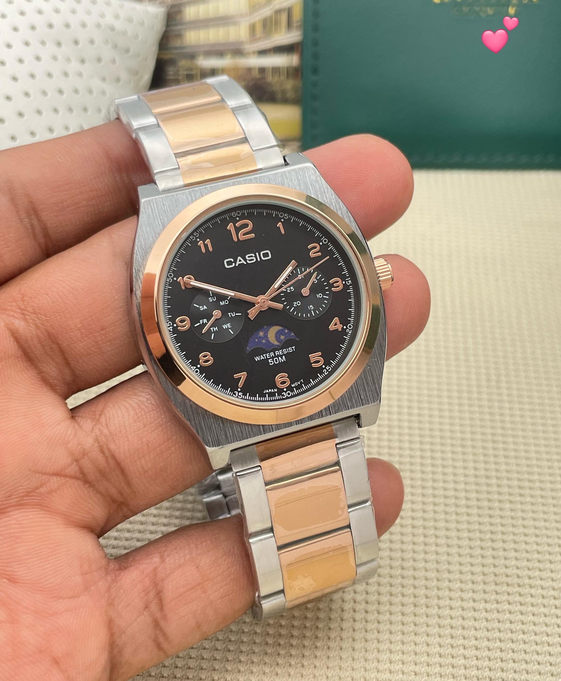 CASIO MTP-M300D-3AV original model maurya watch