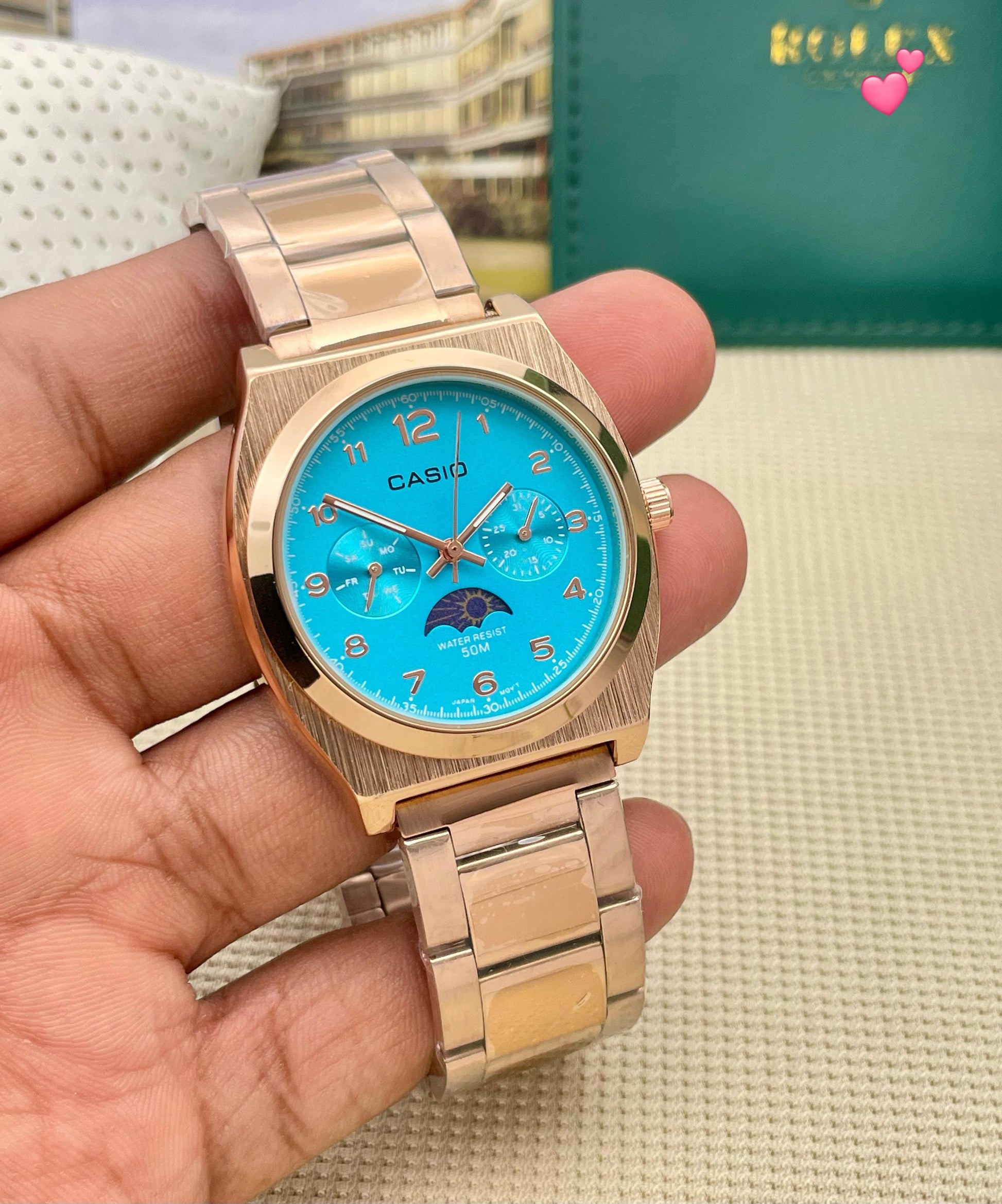 CASIO MTP-M300D-3AV original model maurya watch