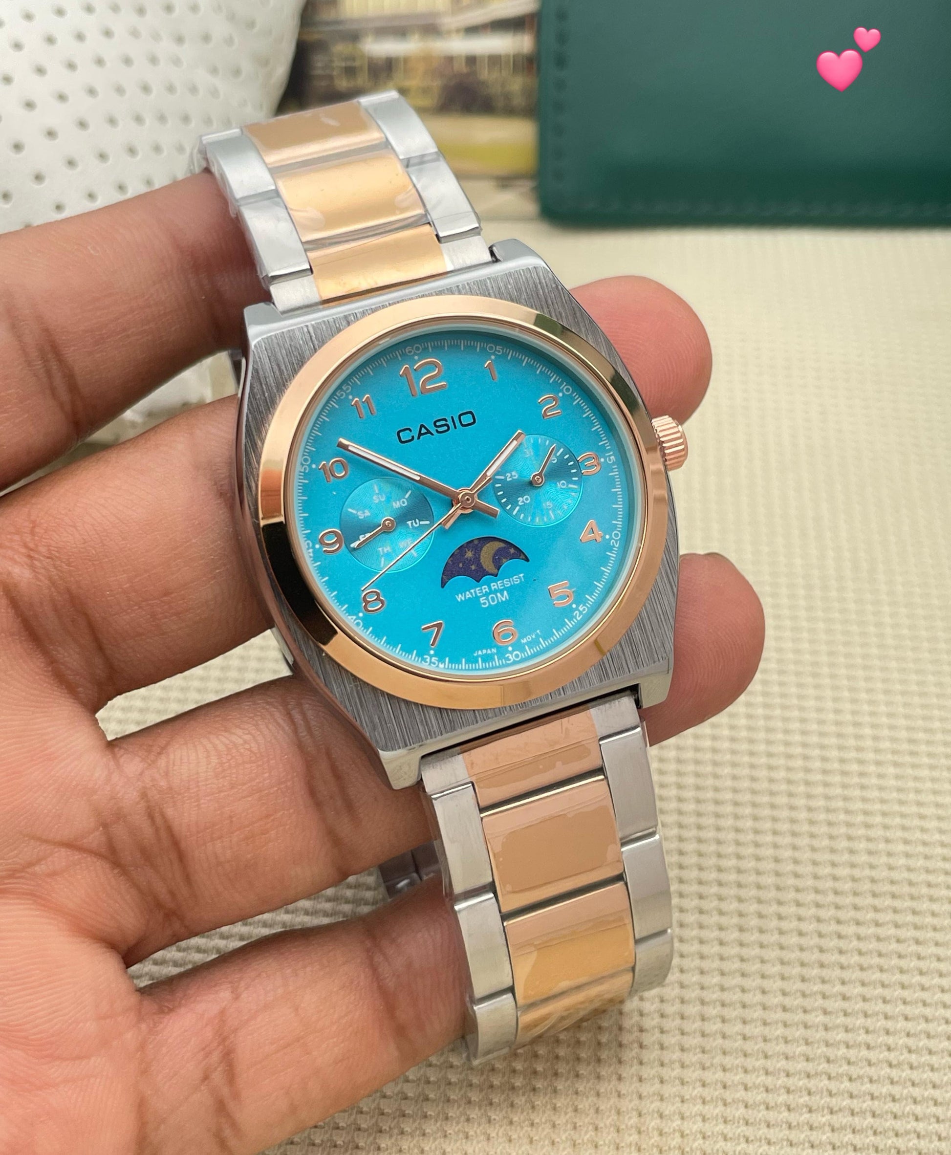 CASIO MTP-M300D-3AV original model maurya watch